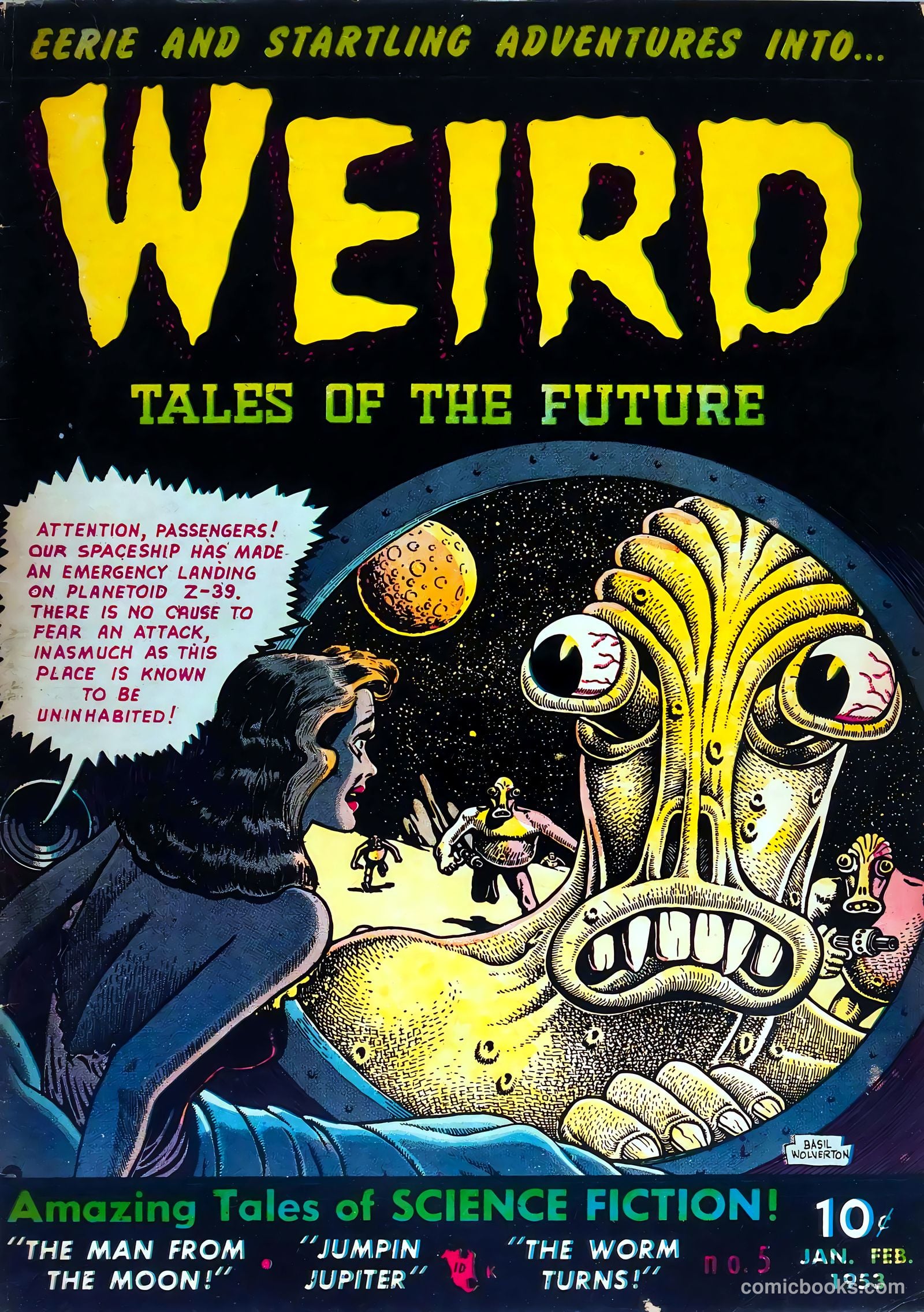 Weird Tales of the Future #5 — page 1 of 37