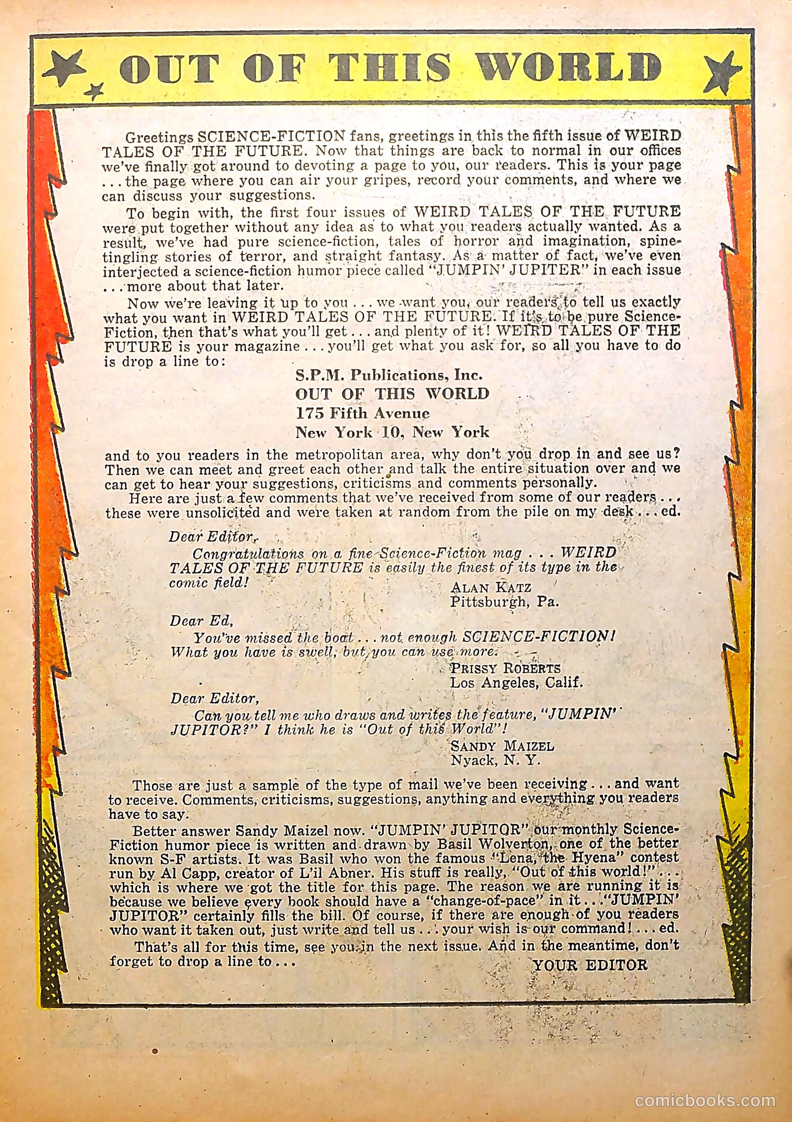 Weird Tales of the Future #5 — page 17 of 37