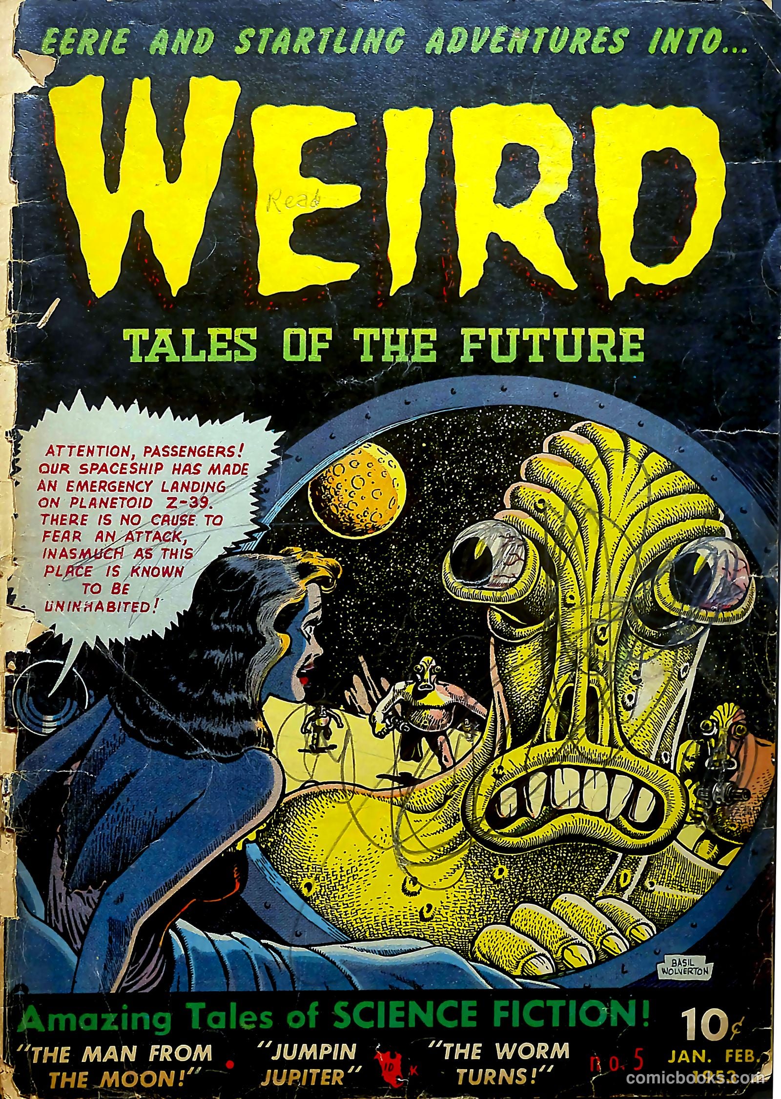 Weird Tales of the Future #5 — page 37 of 37
