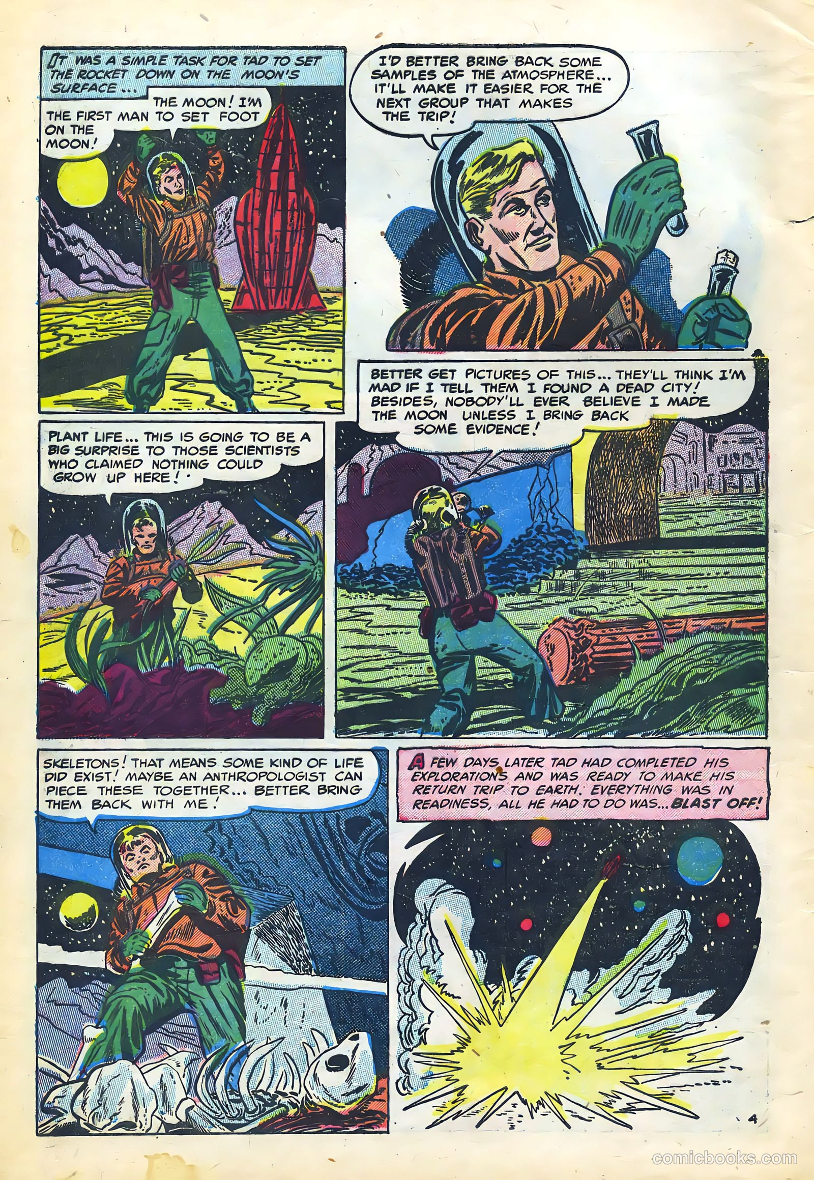 Weird Tales of the Future #6 — page 6 of 36