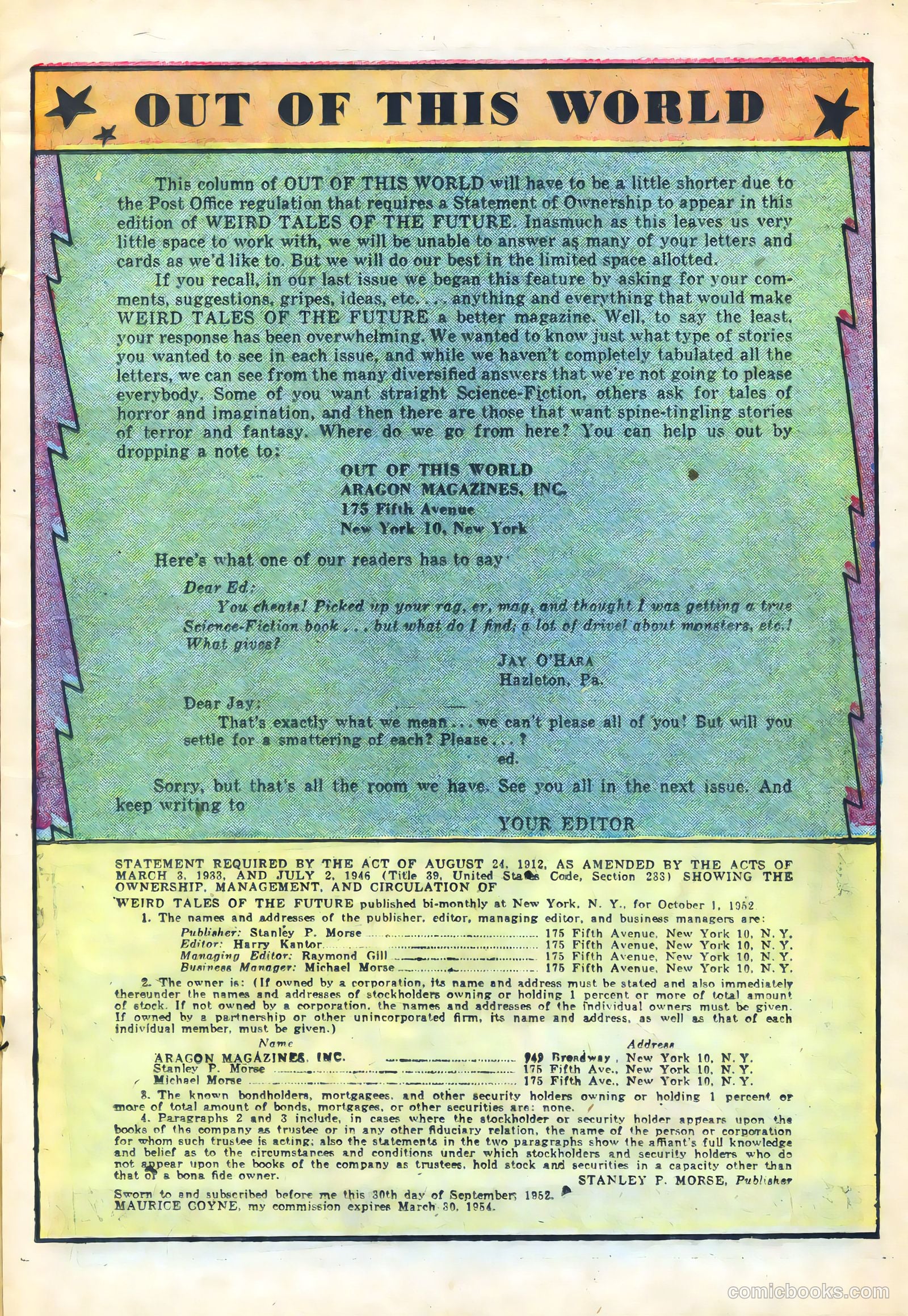 Weird Tales of the Future #6 — page 13 of 36
