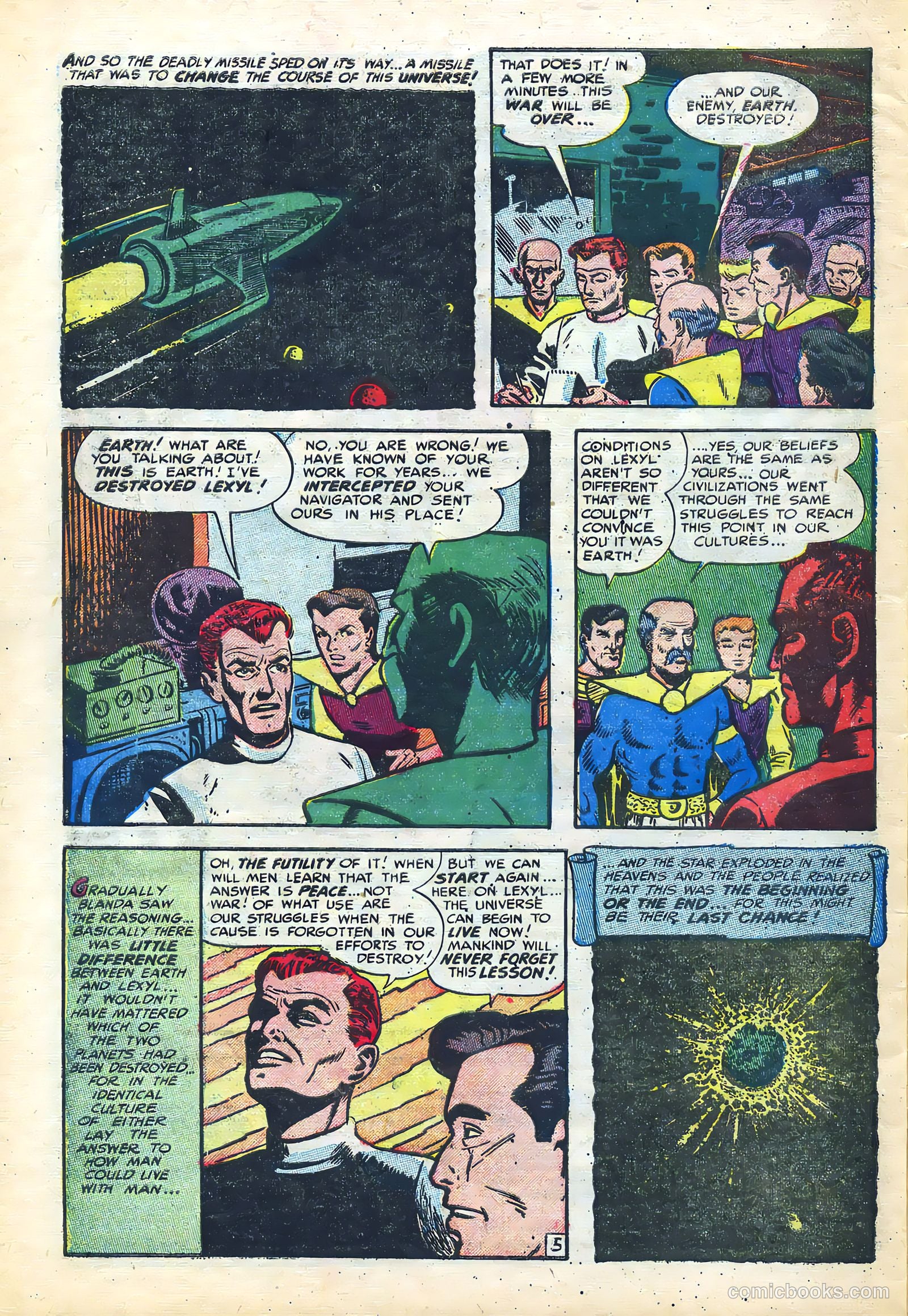 Weird Tales of the Future #6 — page 32 of 36