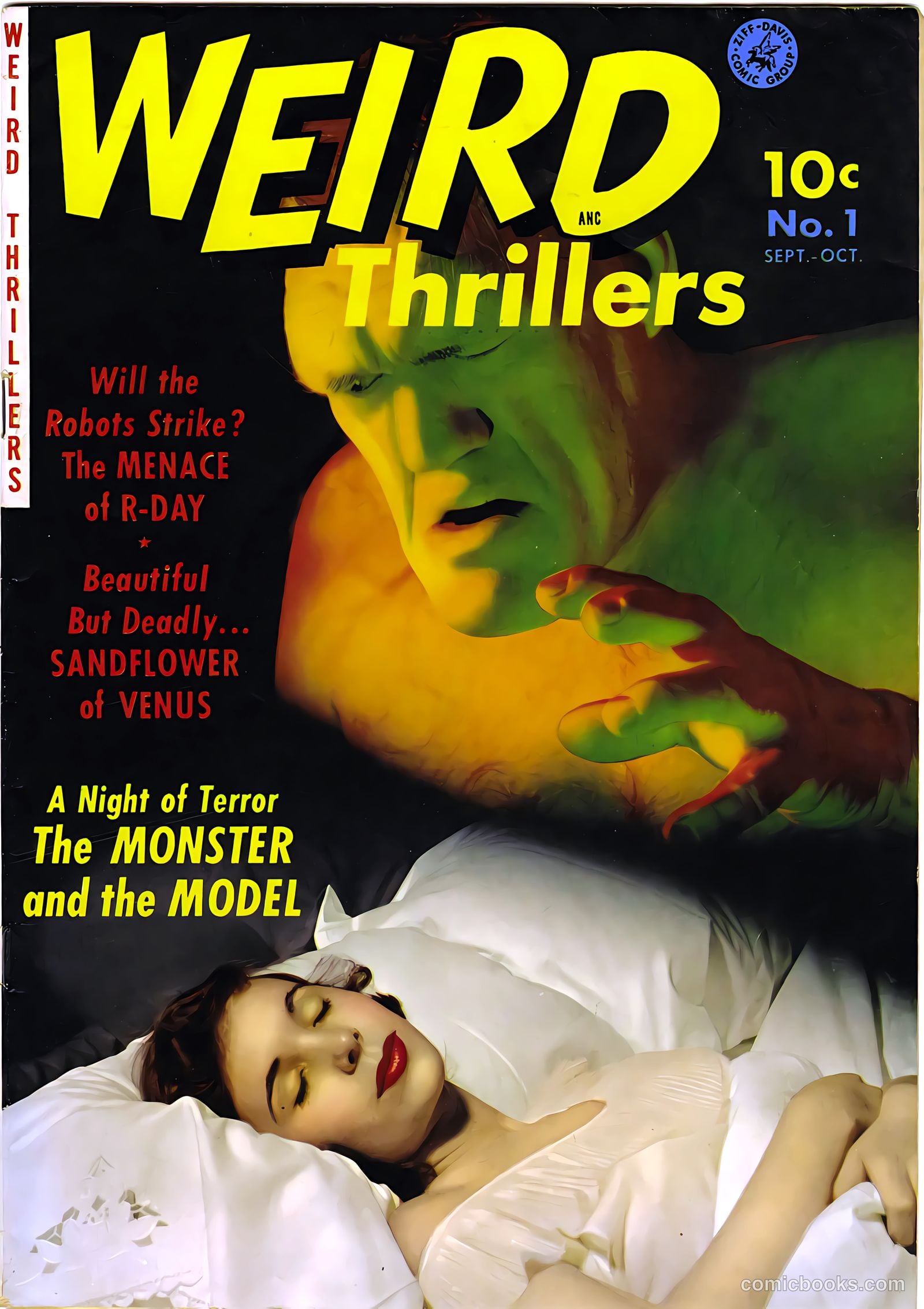 Weird Thrillers #1 — page 1 of 36