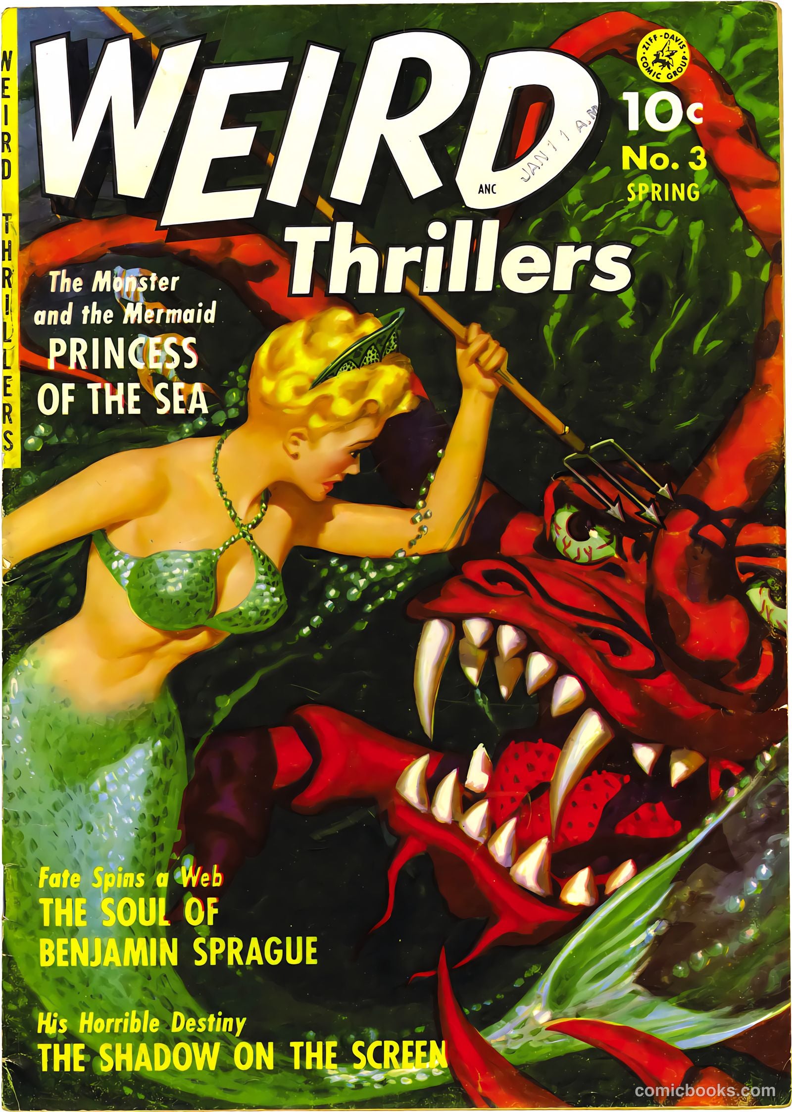 Weird Thrillers #3 — page 1 of 36