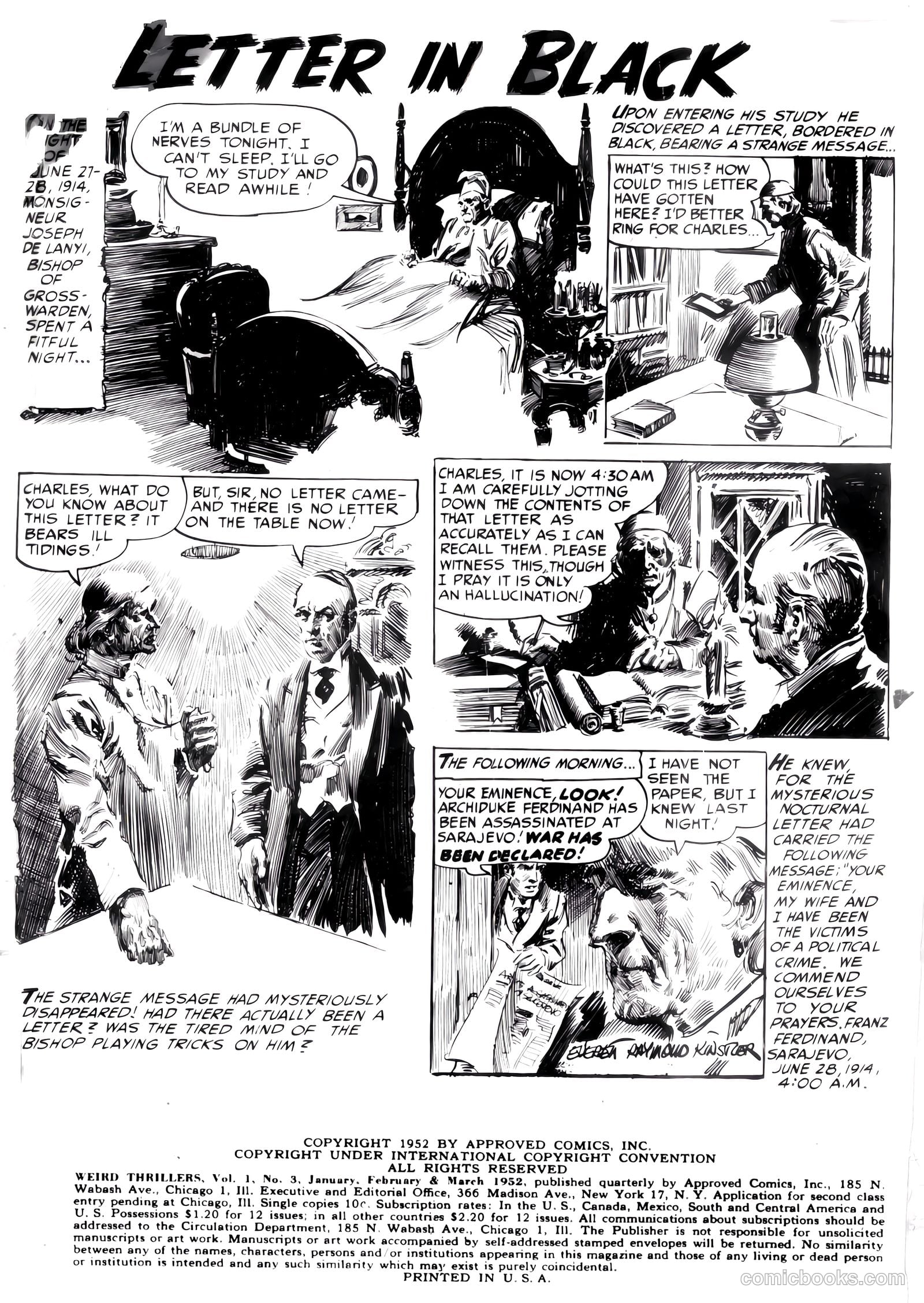 Weird Thrillers #3 — page 2 of 36