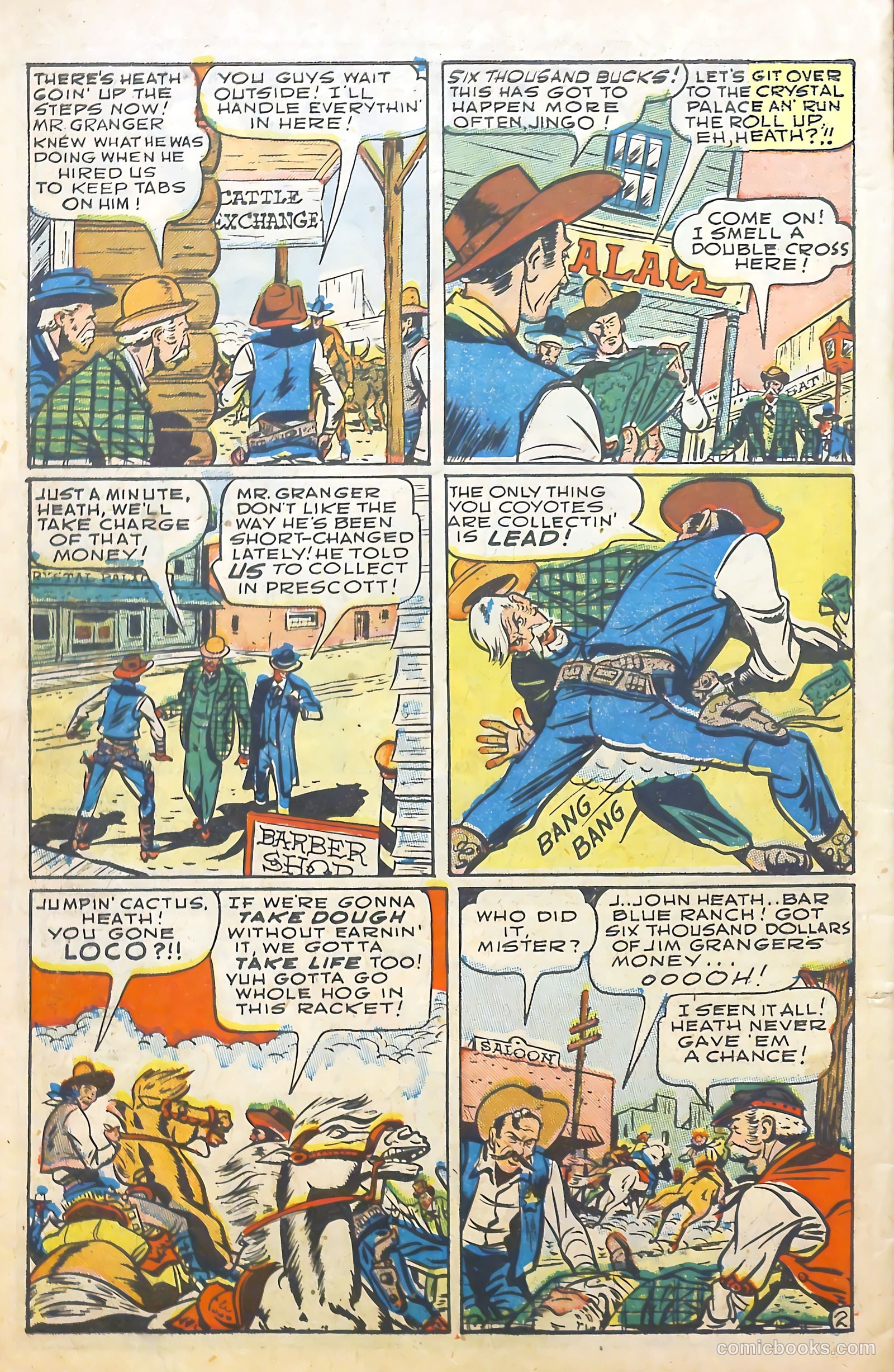 Western Adventures #4 — page 30 of 36