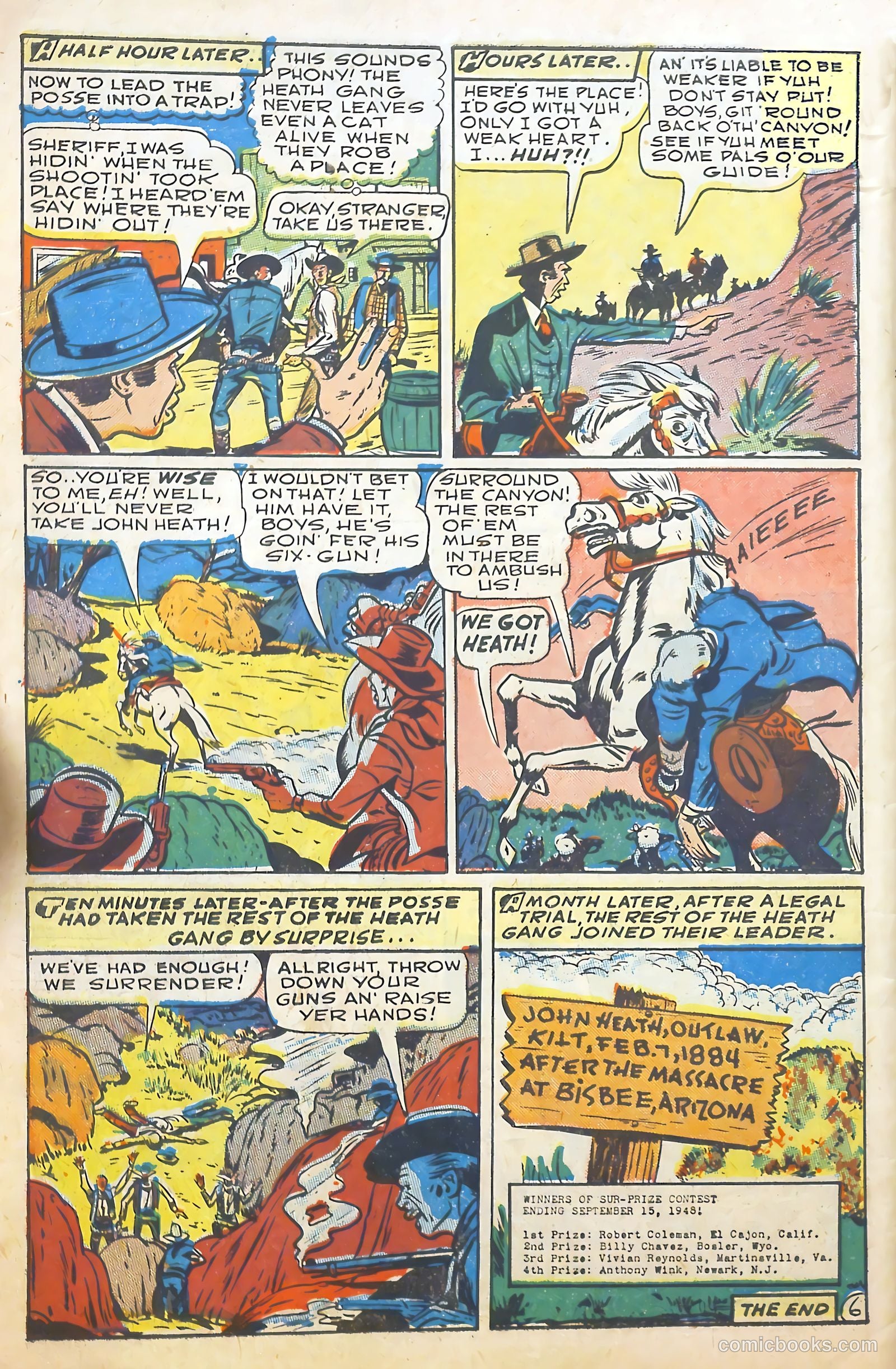 Western Adventures #4 — page 34 of 36