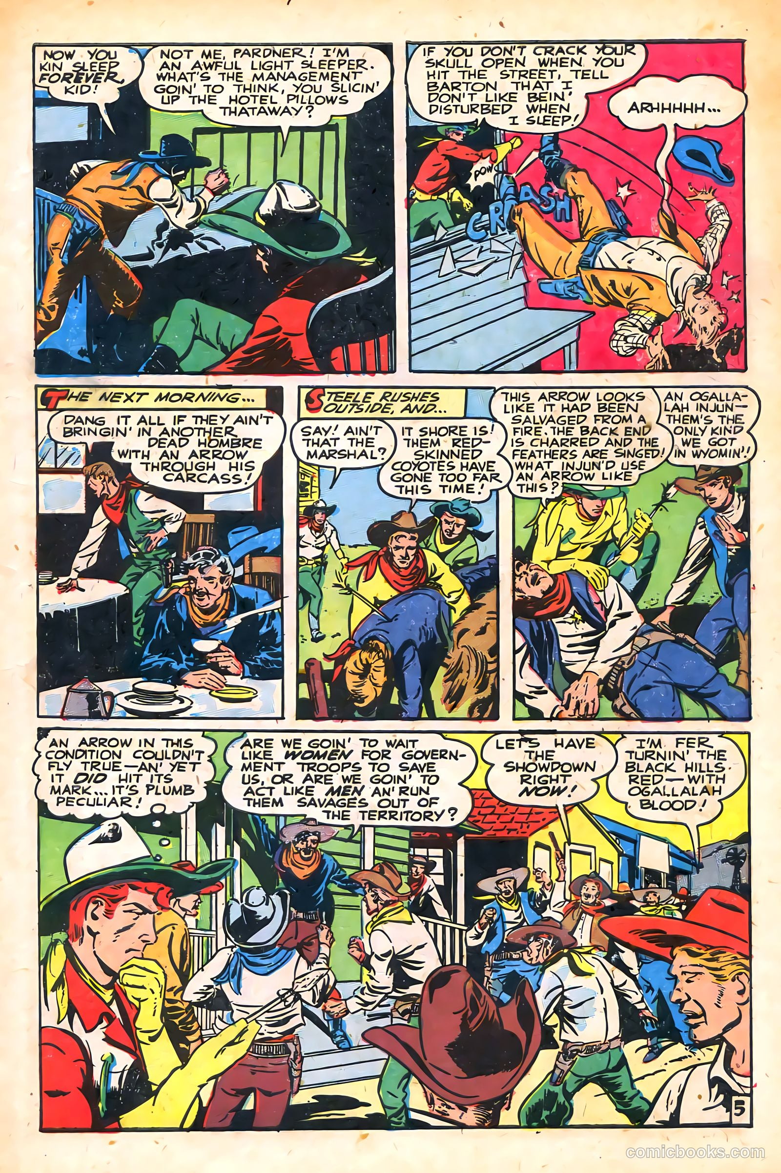 Western Adventures #5 — page 7 of 36