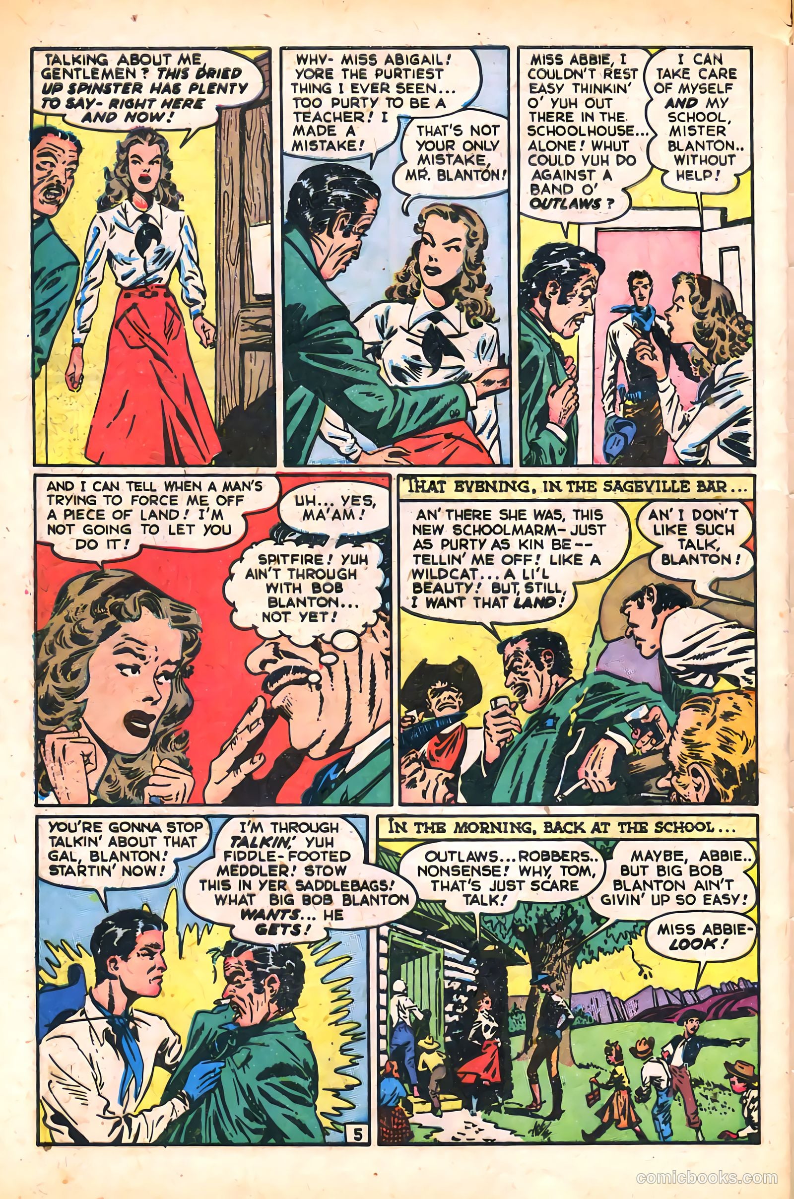 Western Adventures #5 — page 32 of 36