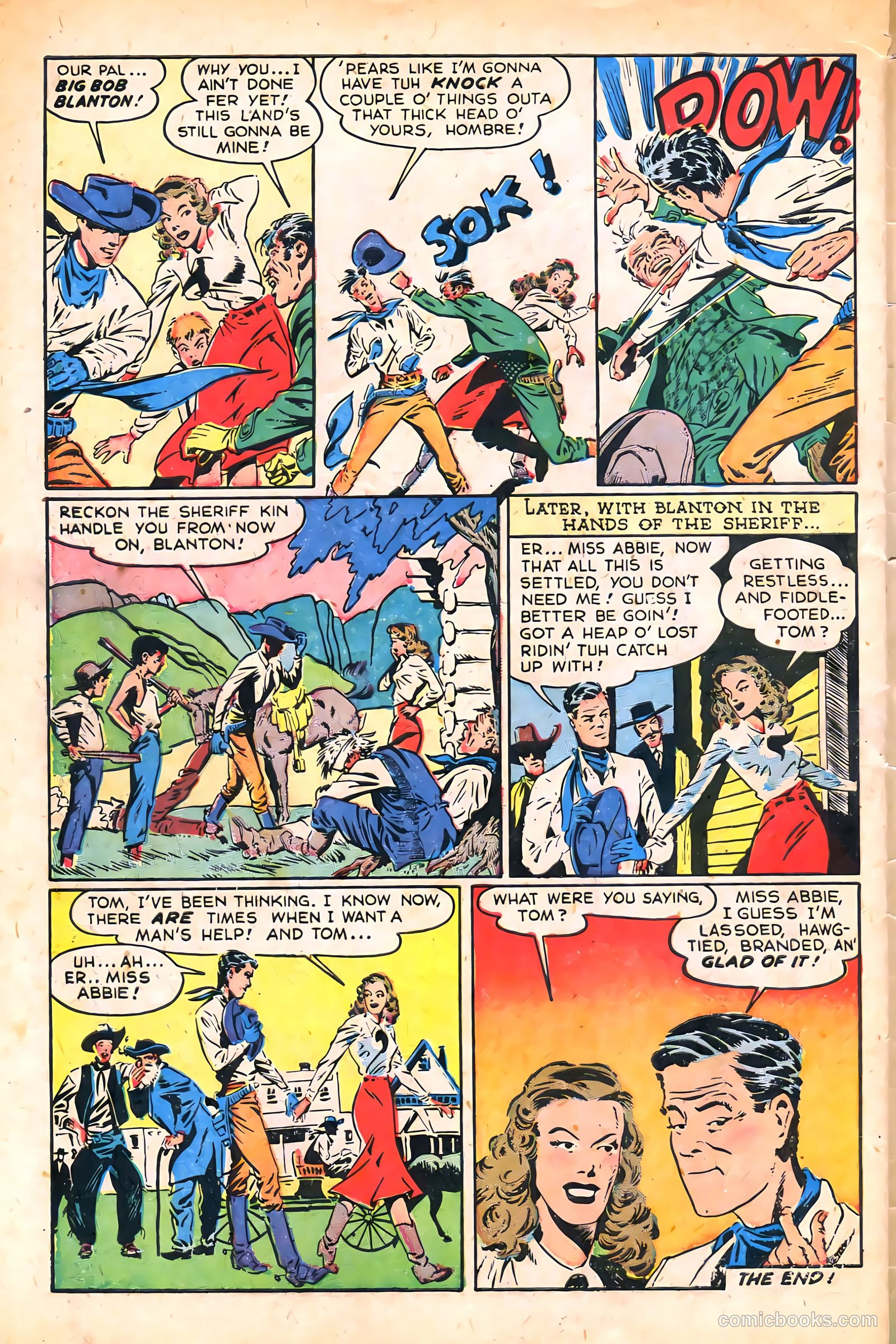 Western Adventures #5 — page 34 of 36