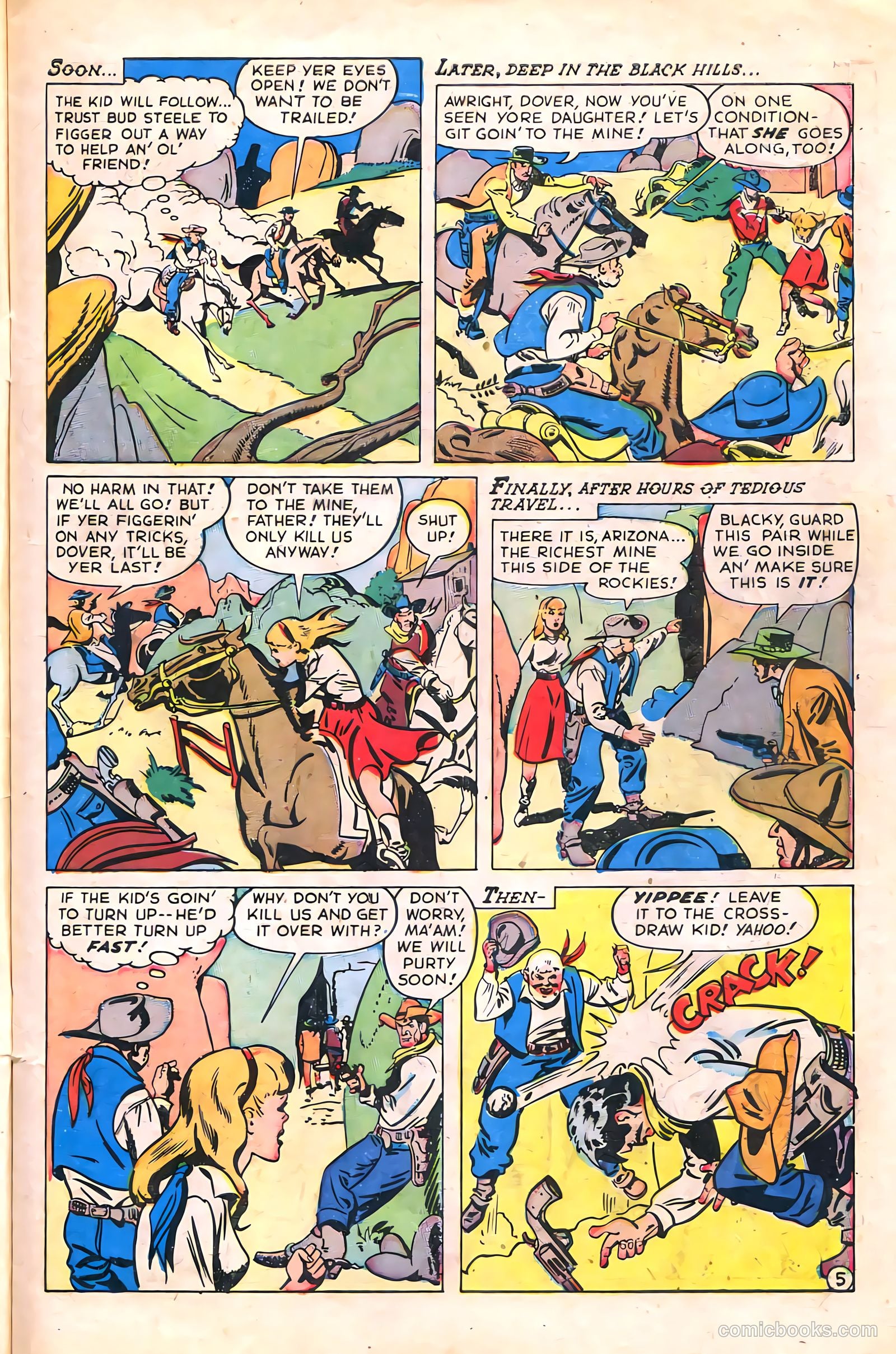 Western Adventures #6 — page 7 of 36