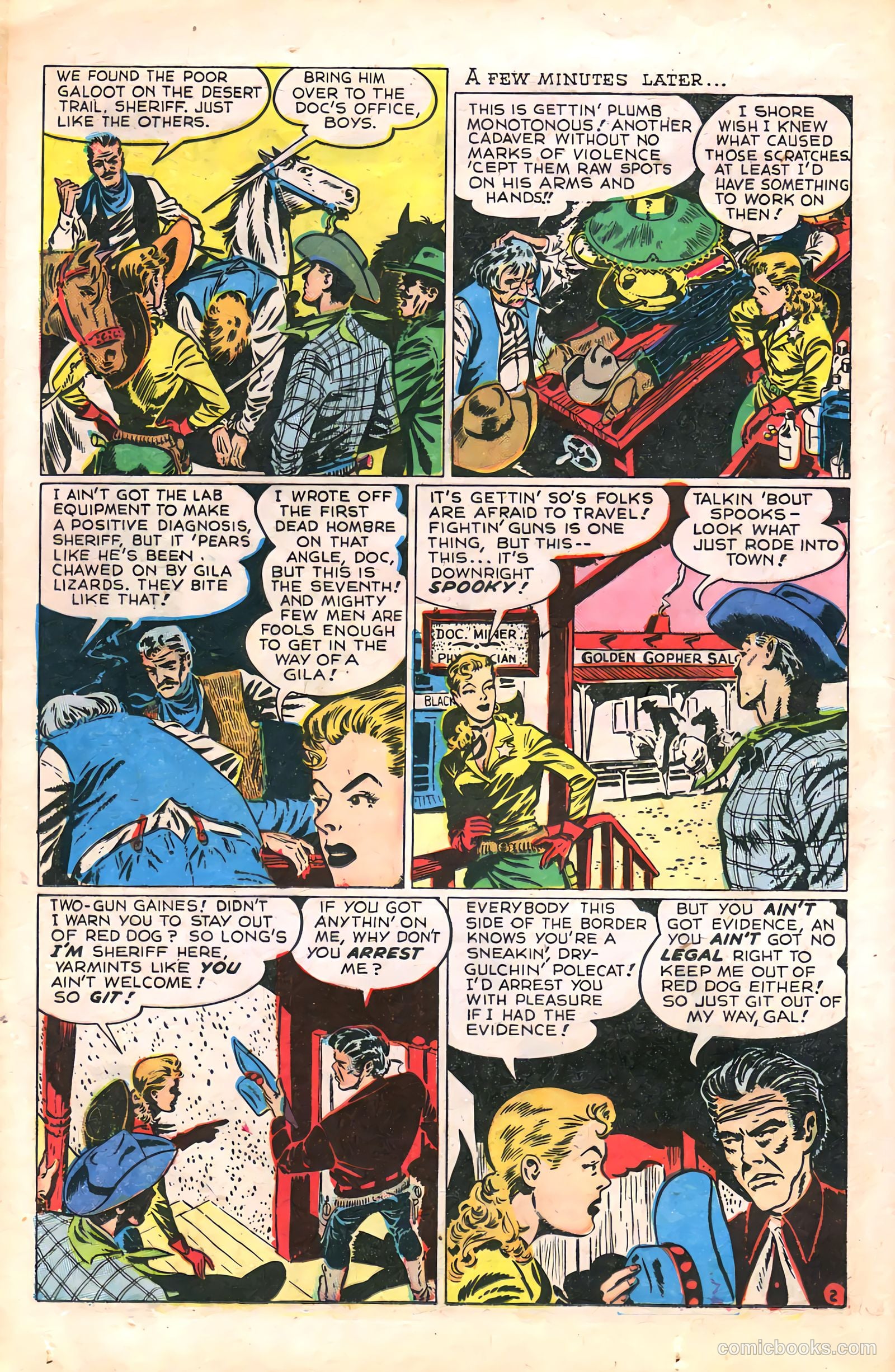 Western Adventures #6 — page 12 of 36