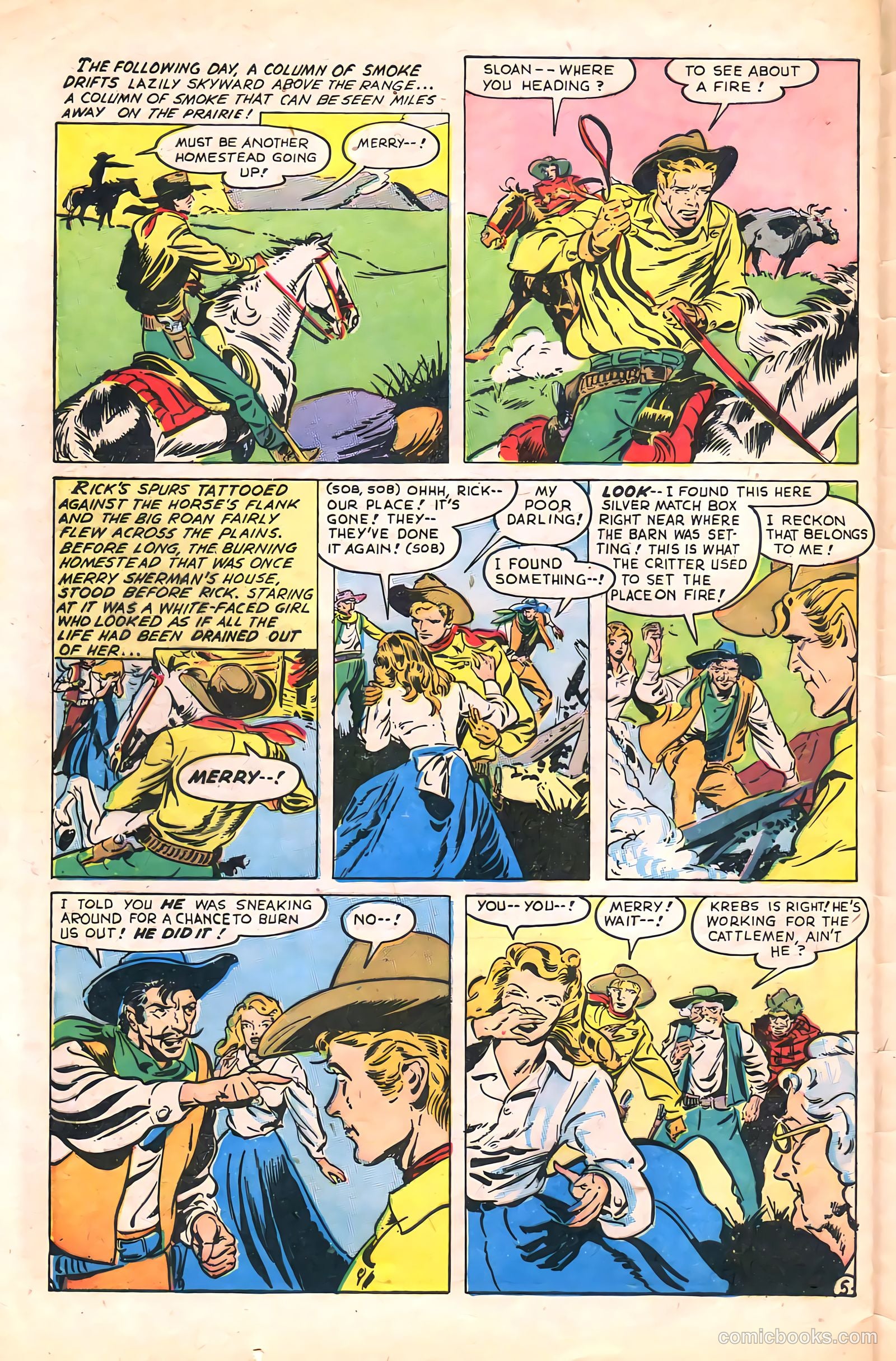 Western Adventures #6 — page 32 of 36