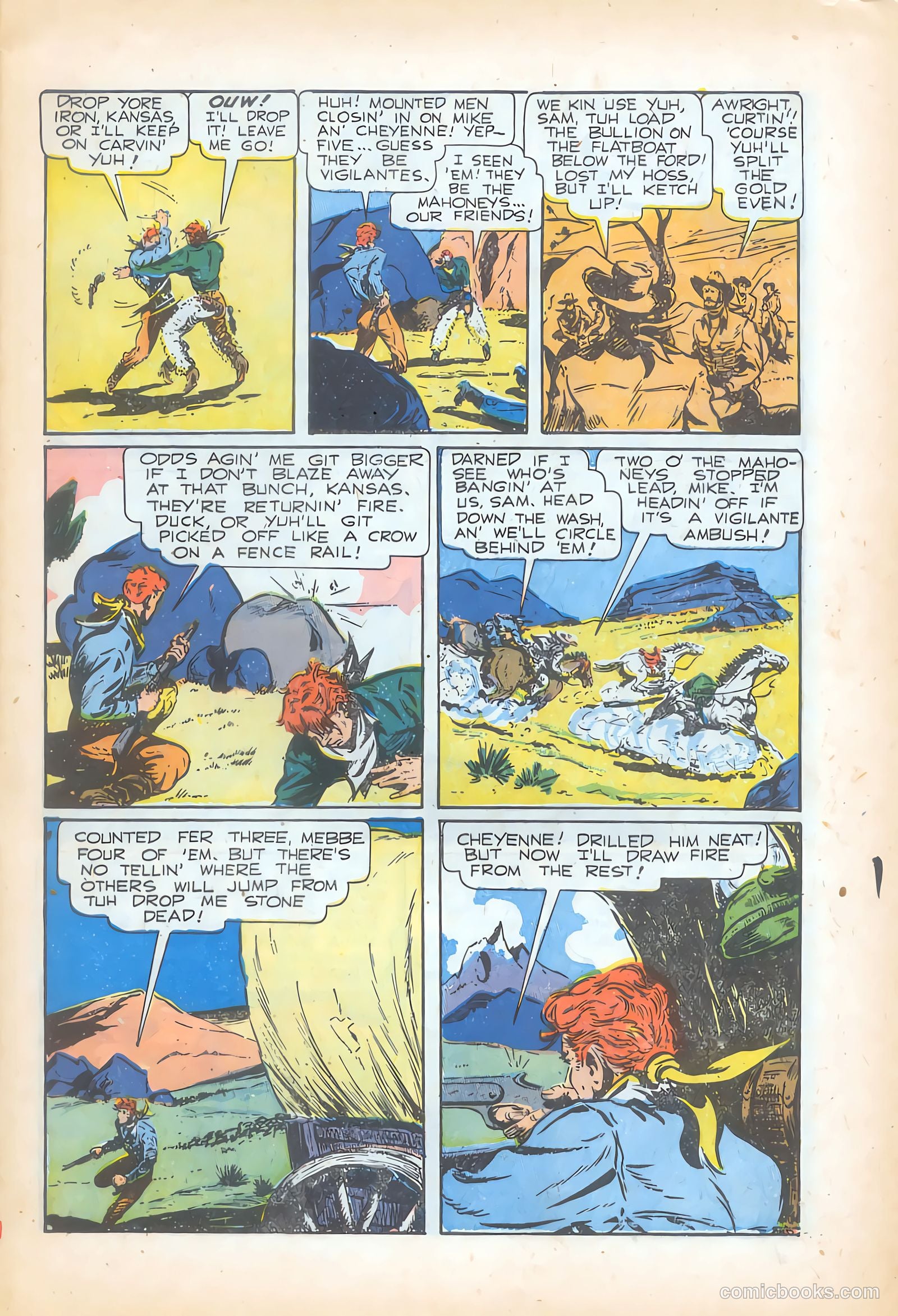 Western Bandit Trails #1 — page 9 of 36