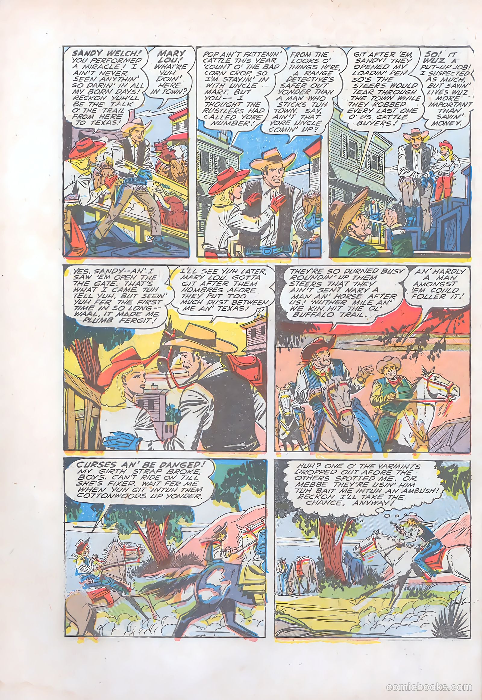 Western Bandit Trails #2 — page 30 of 36