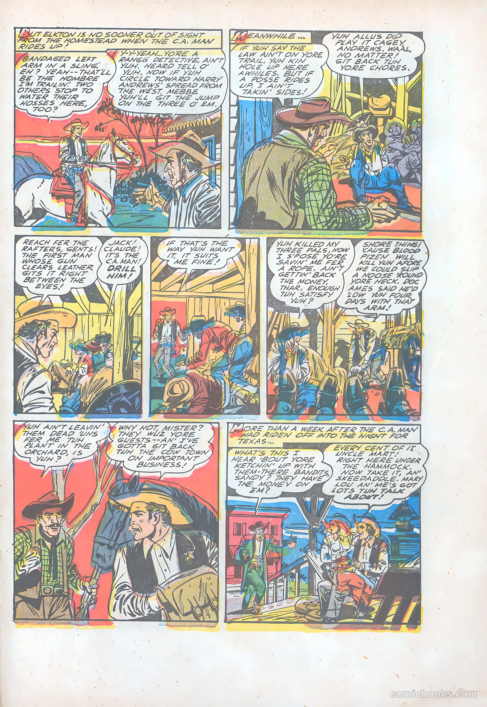 Western Bandit Trails #2 — page 33 of 36