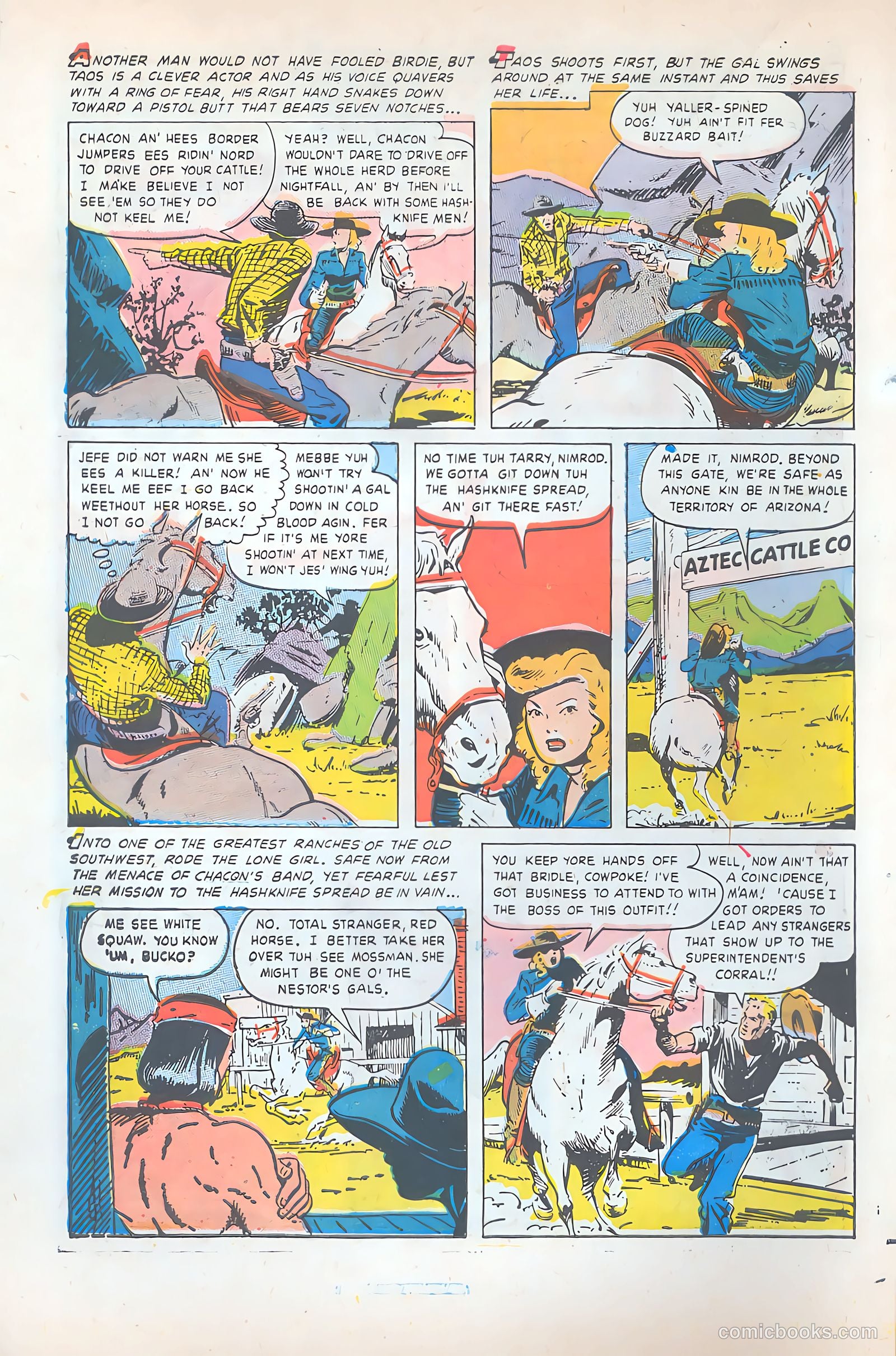 Western Bandit Trails #3 — page 6 of 36