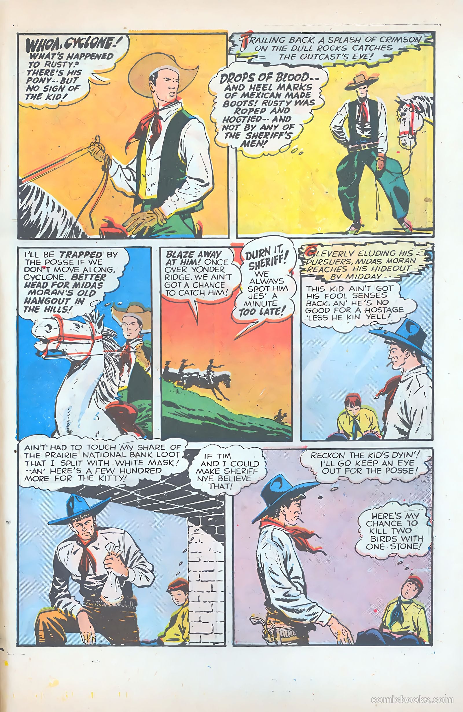 Western Bandit Trails #3 — page 31 of 36
