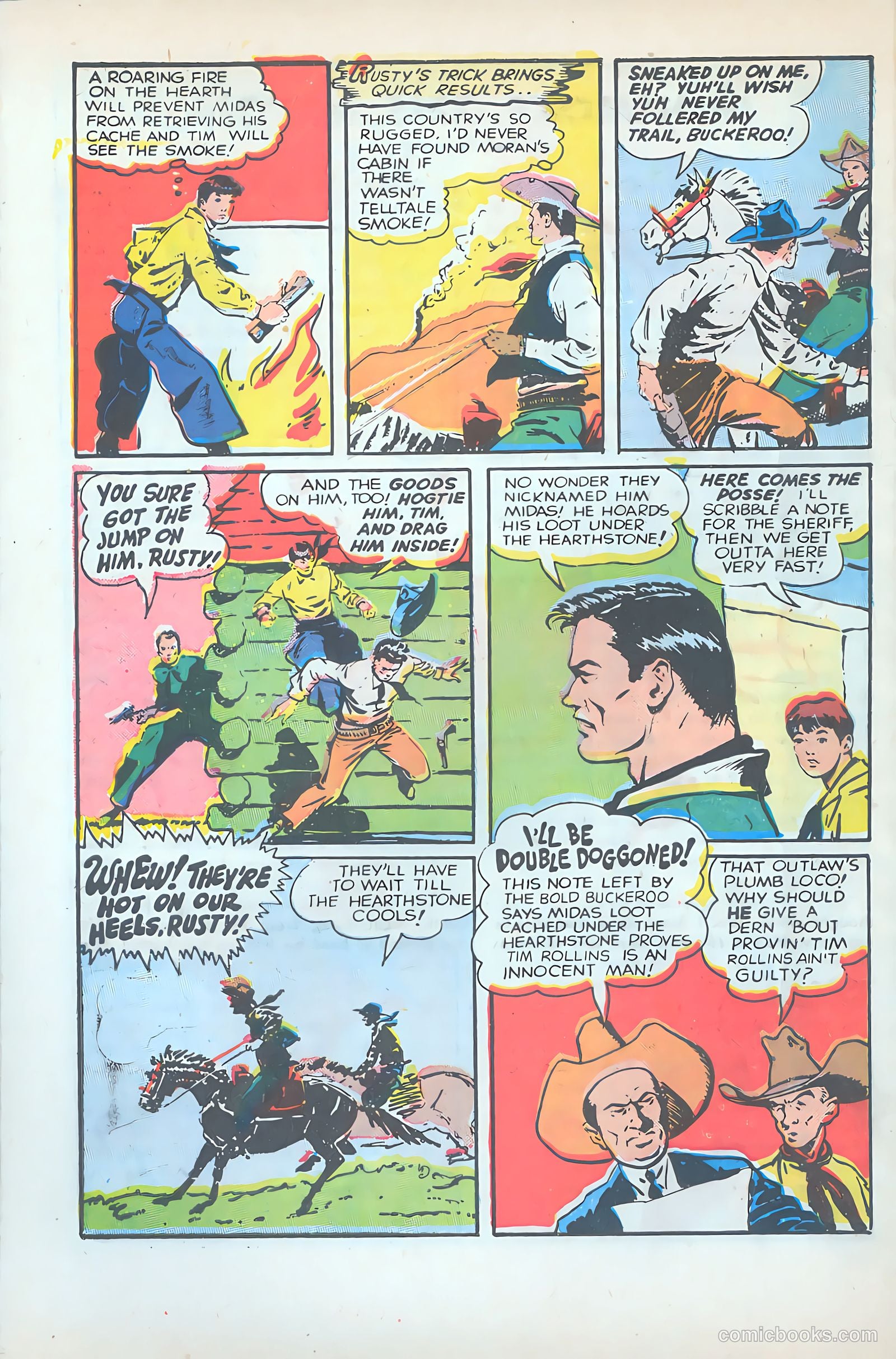 Western Bandit Trails #3 — page 32 of 36