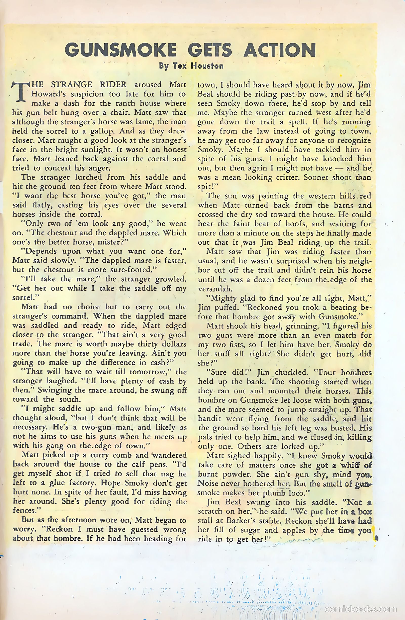 Western Bandit Trails #3 — page 33 of 36