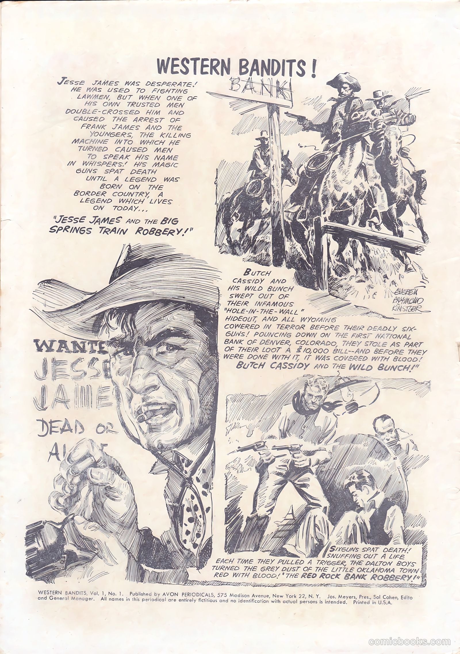 Western Bandits #1 — page 2 of 36
