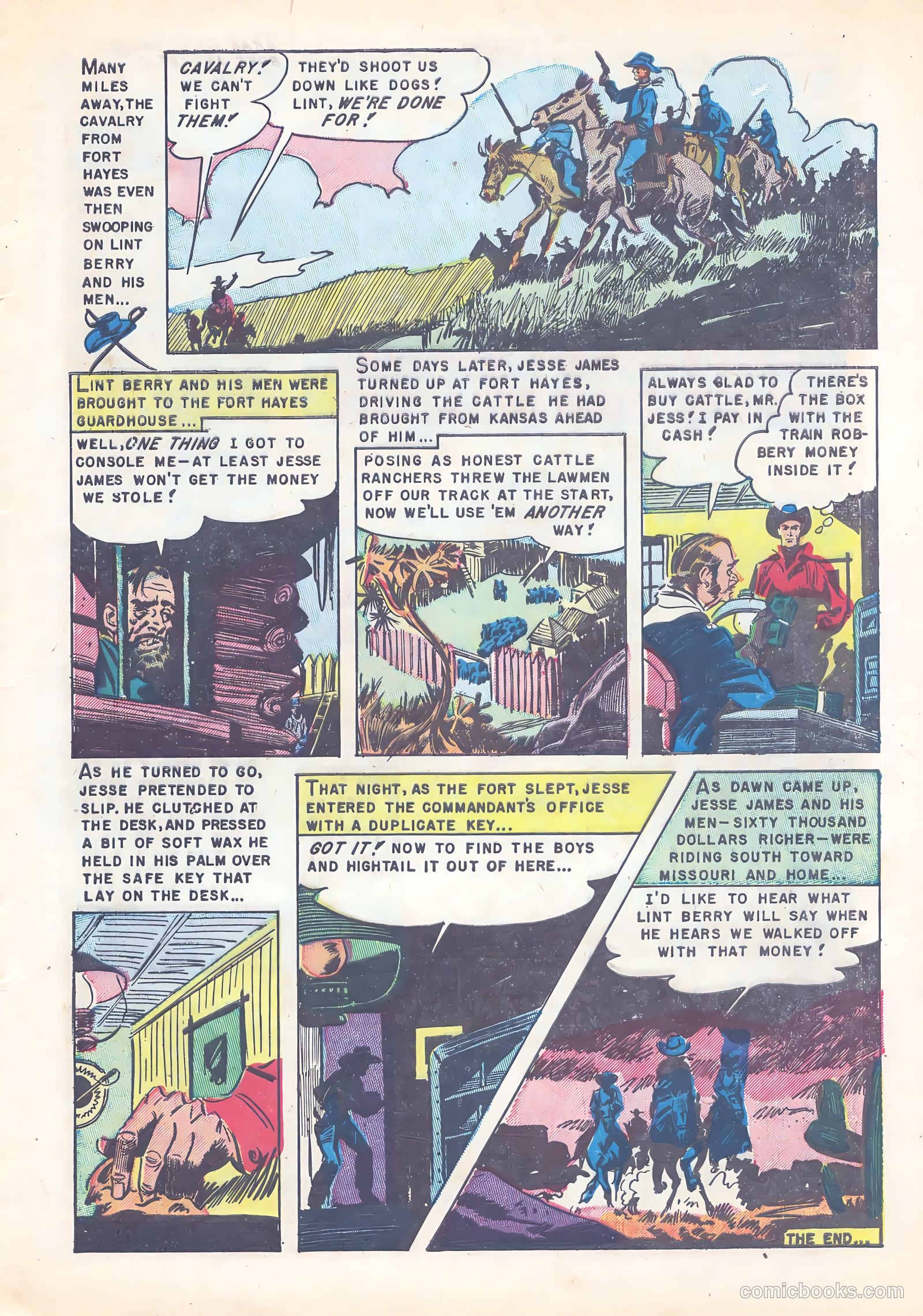 Western Bandits #1 — page 9 of 36