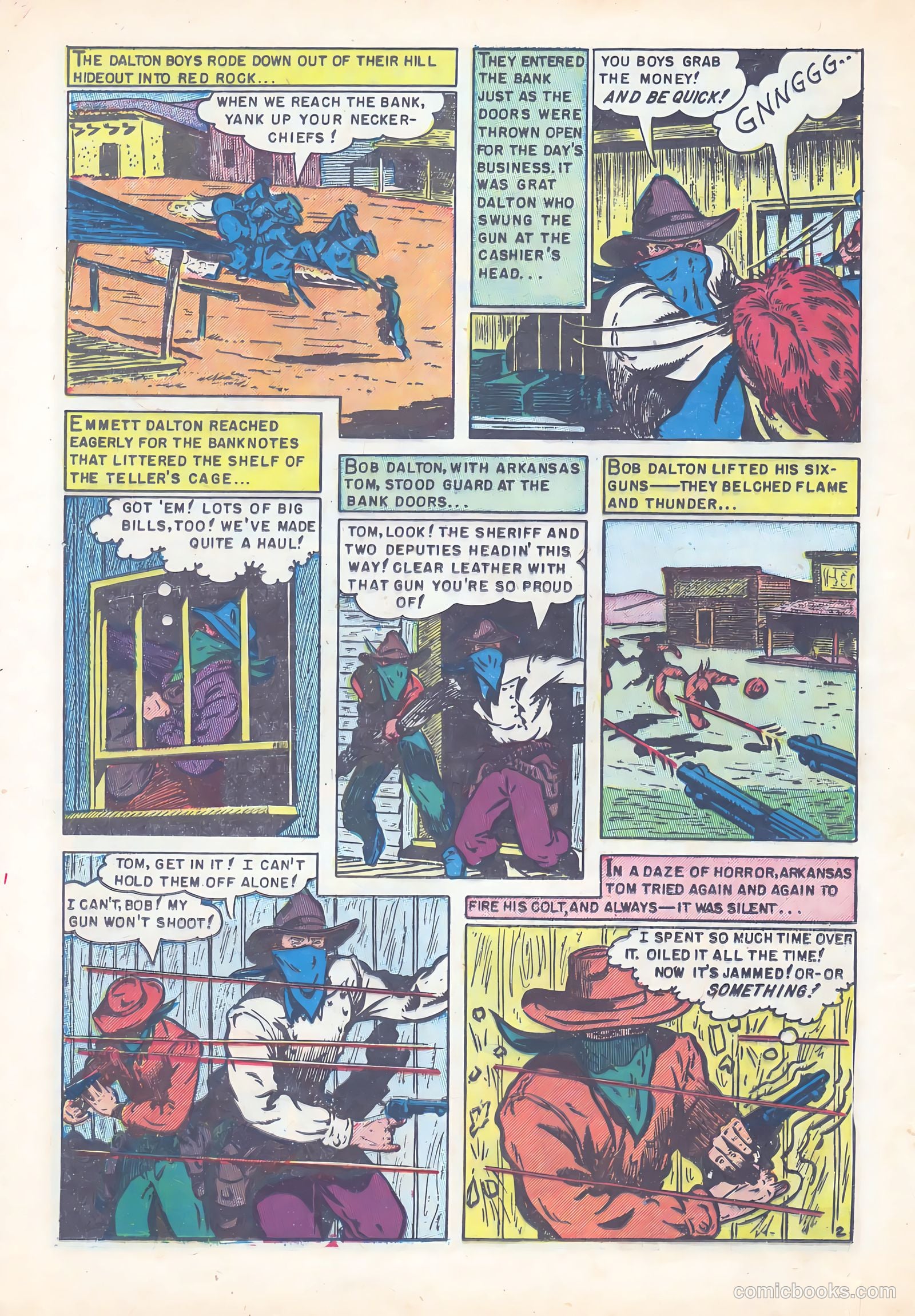 Western Bandits #1 — page 12 of 36
