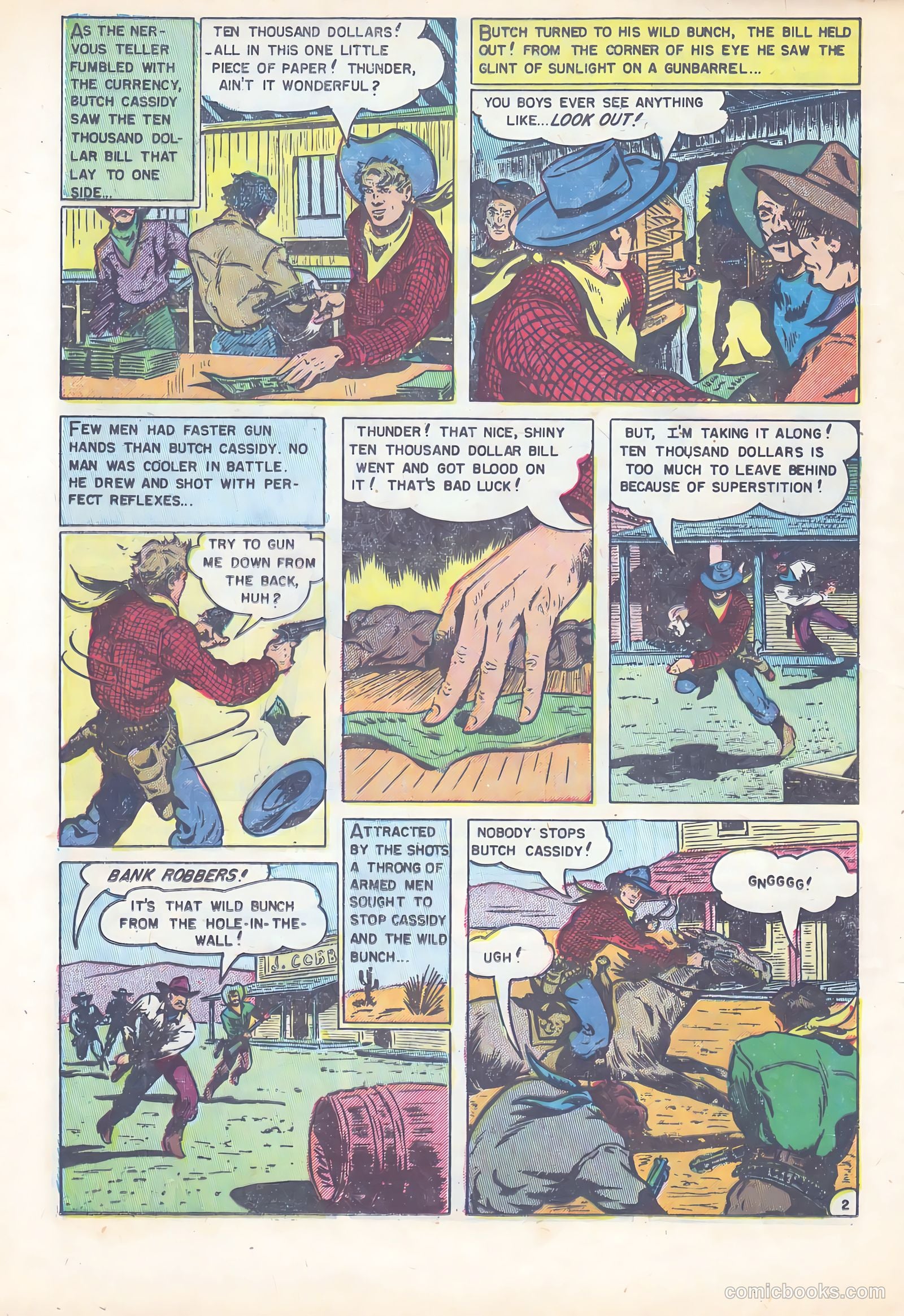 Western Bandits #1 — page 20 of 36