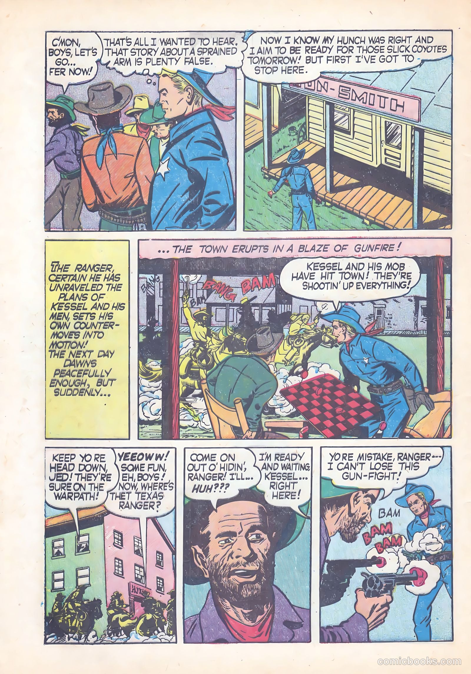 Western Bandits #1 — page 32 of 36