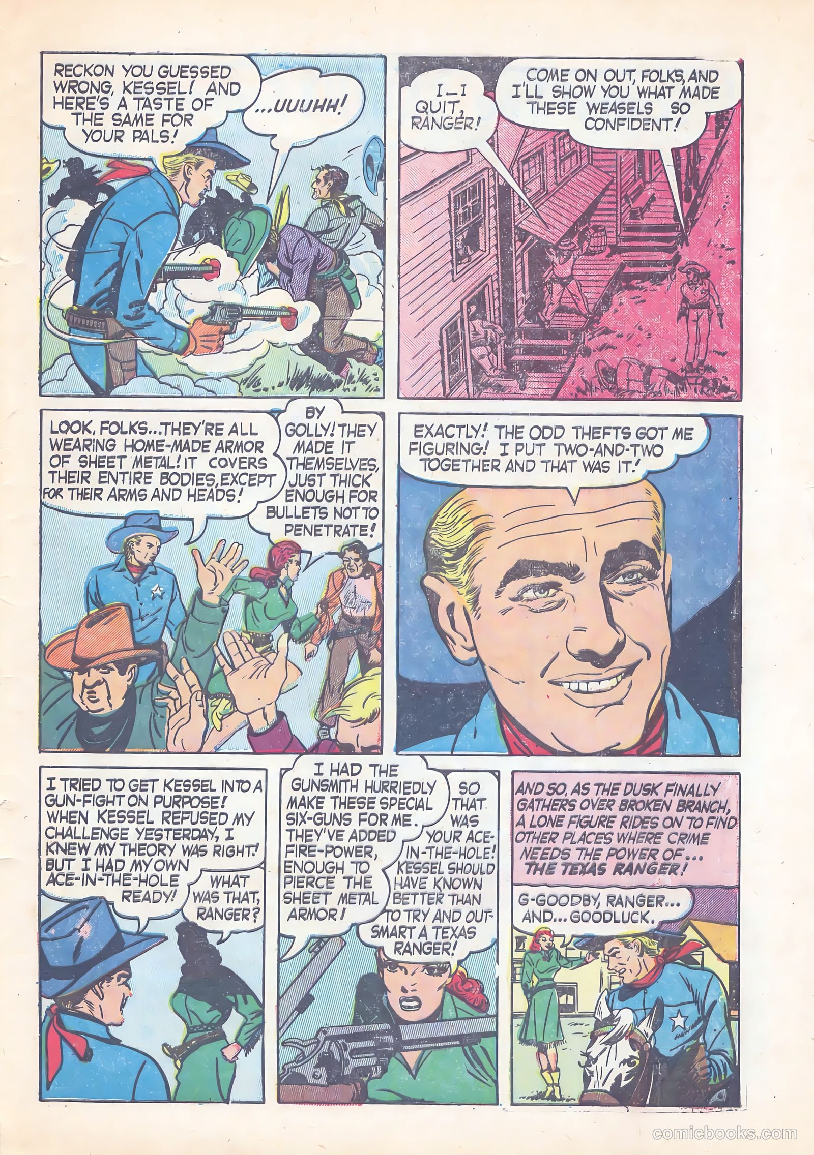 Western Bandits #1 — page 33 of 36