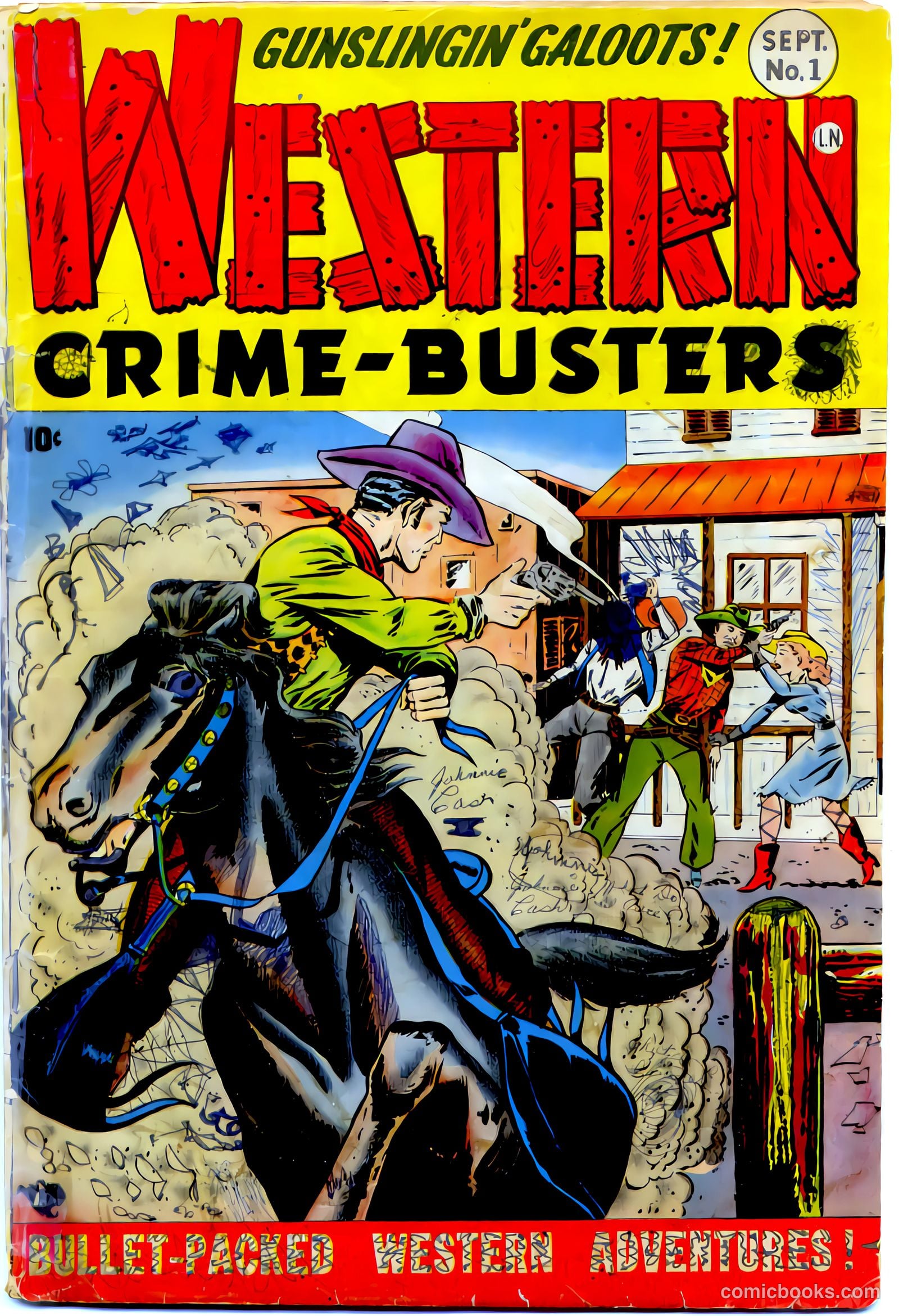 Western Crime Busters #1 — page 1 of 36