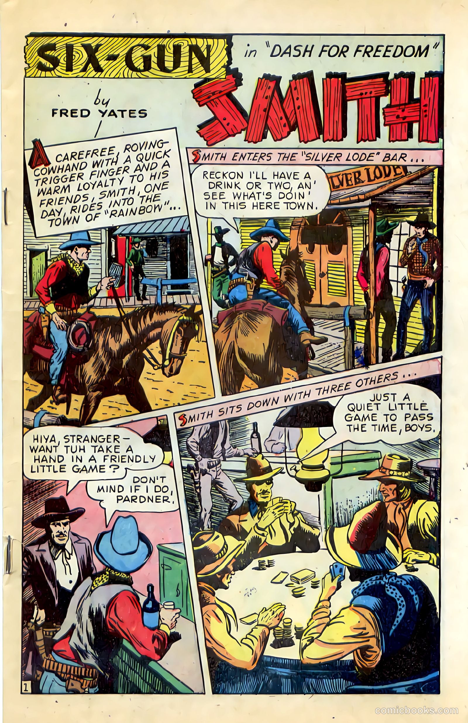 Western Crime Busters #1 — page 3 of 36