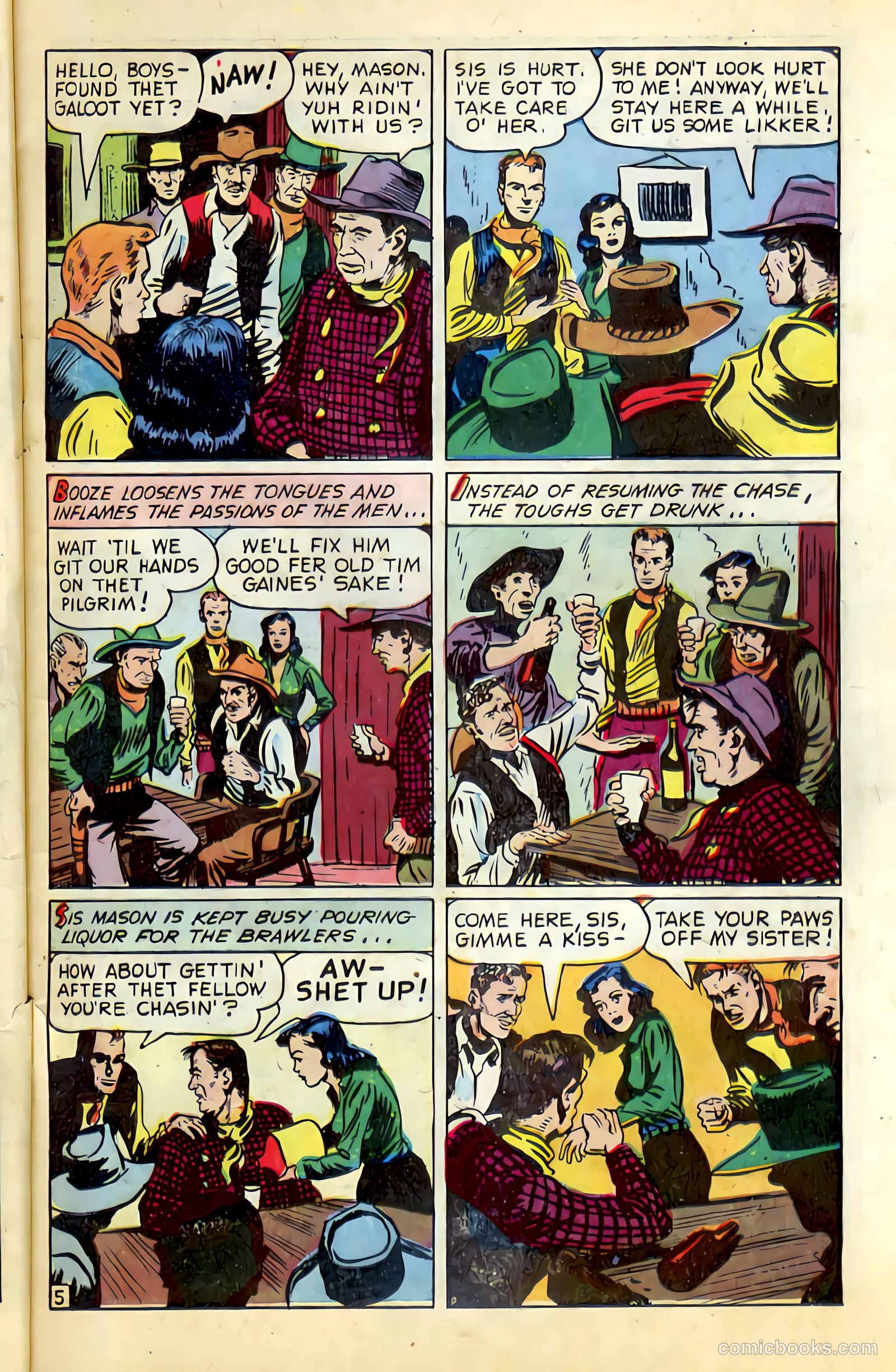 Western Crime Busters #1 — page 7 of 36