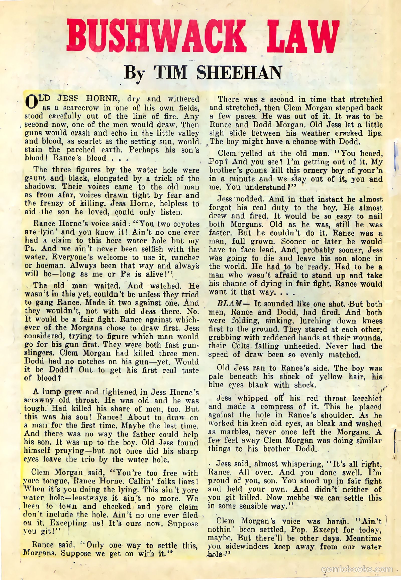 Western Crime Busters #1 — page 18 of 36