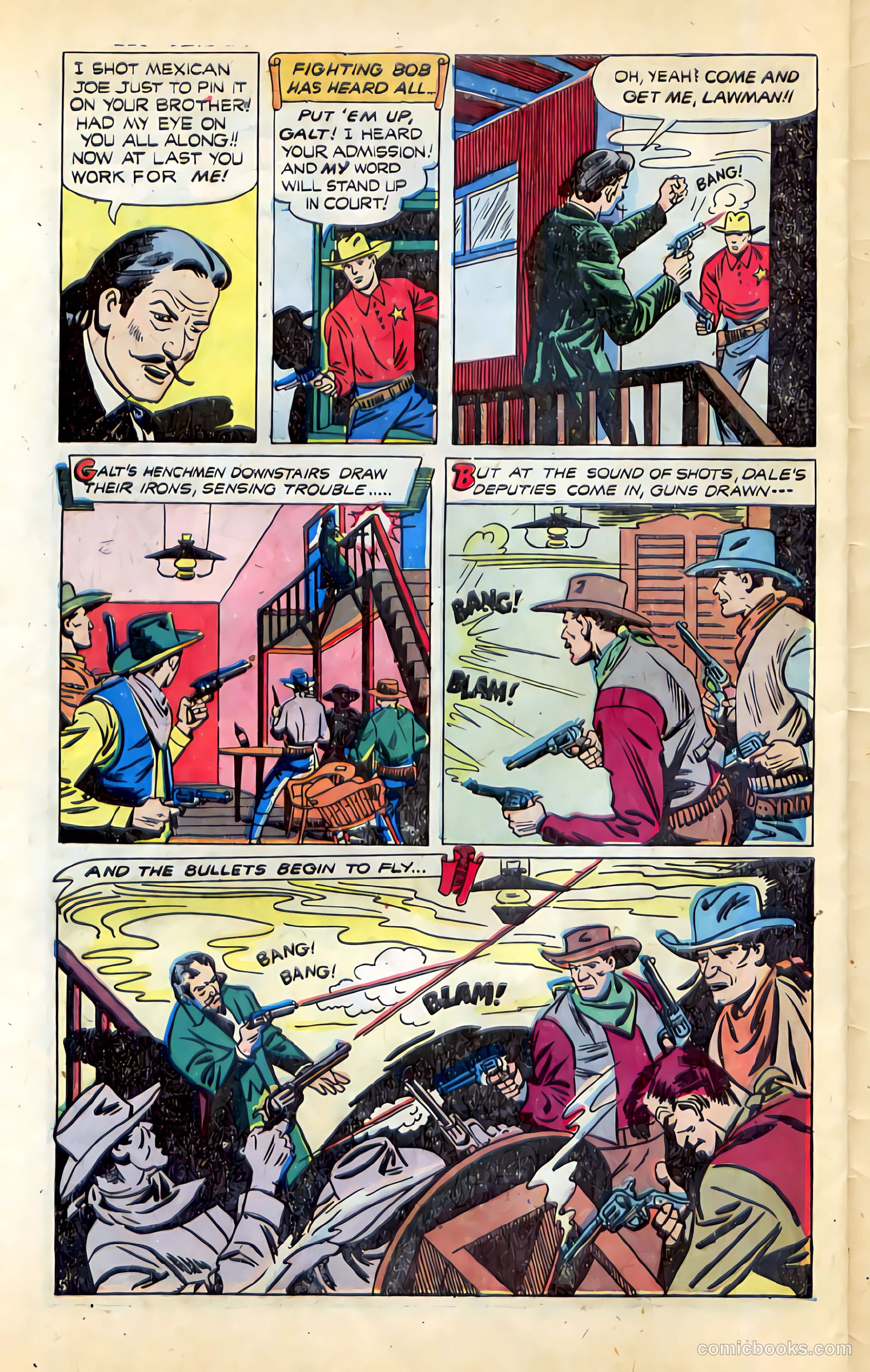 Western Crime Busters #1 — page 32 of 36