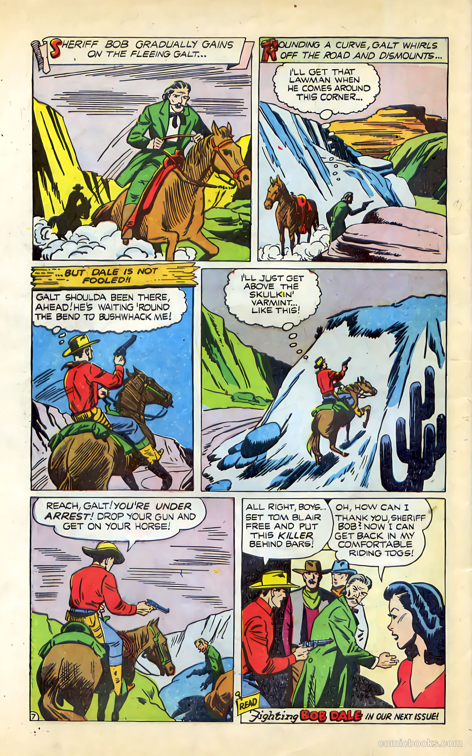 Western Crime Busters #1 — page 34 of 36