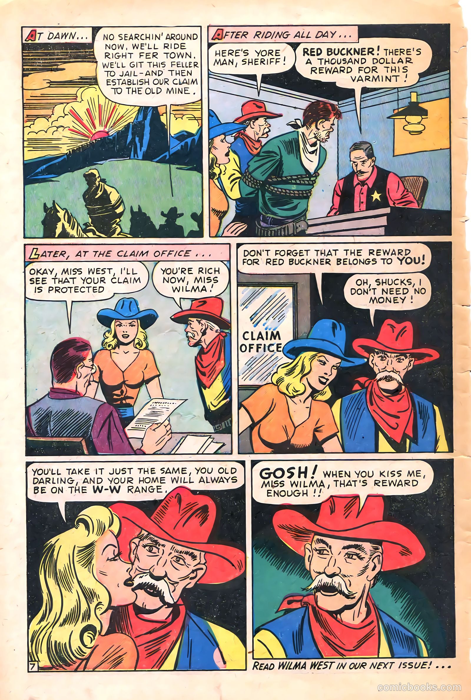 Western Crime Busters #2 — page 34 of 36