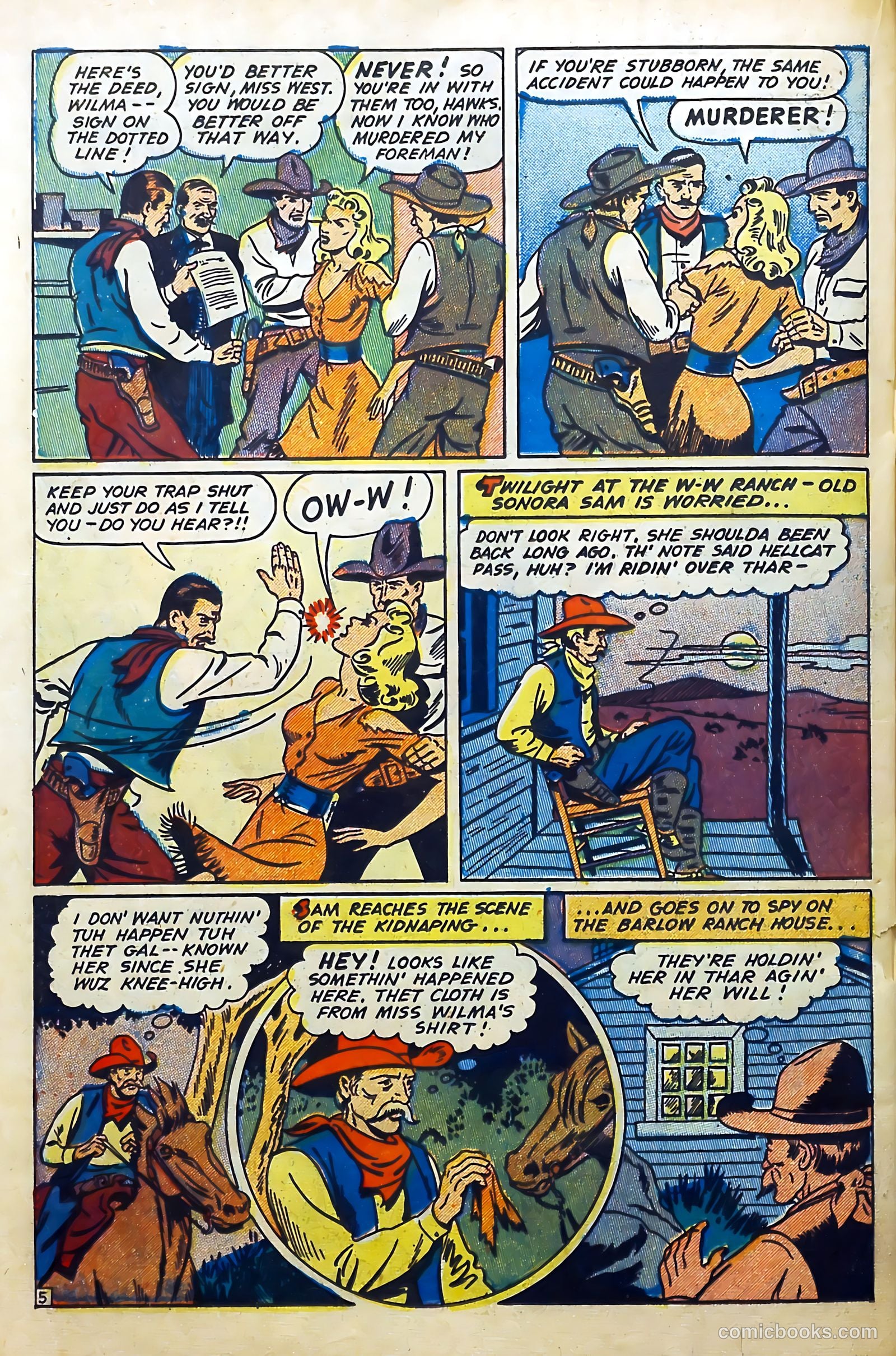 Western Crime Busters #5 — page 22 of 36