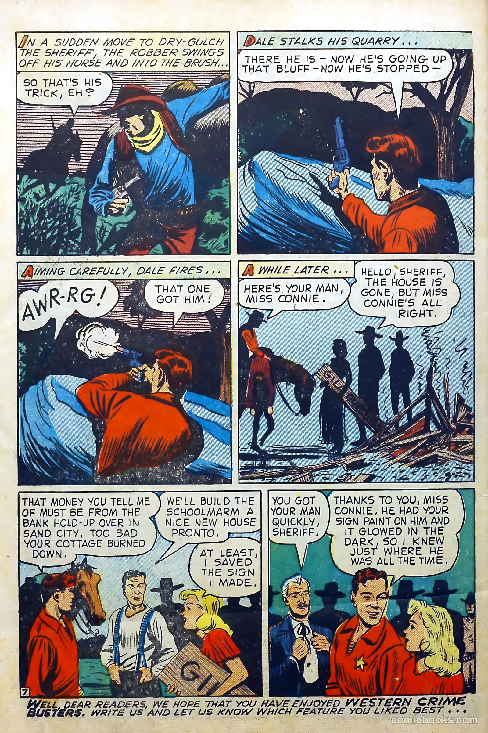 Western Crime Busters #5 — page 34 of 36