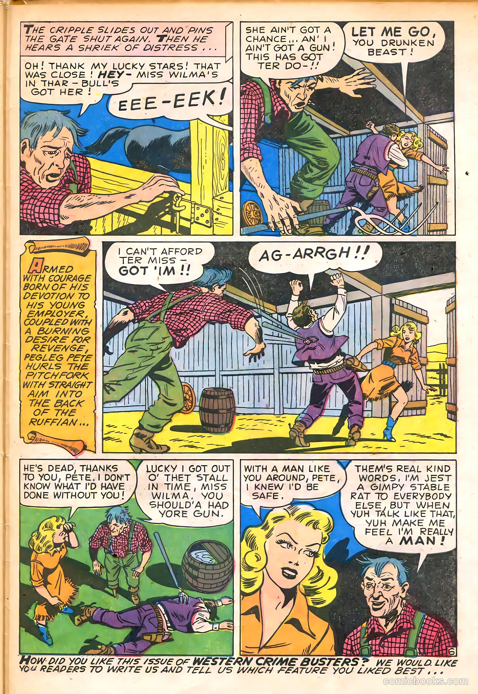 Western Crime Busters #6 — page 33 of 36