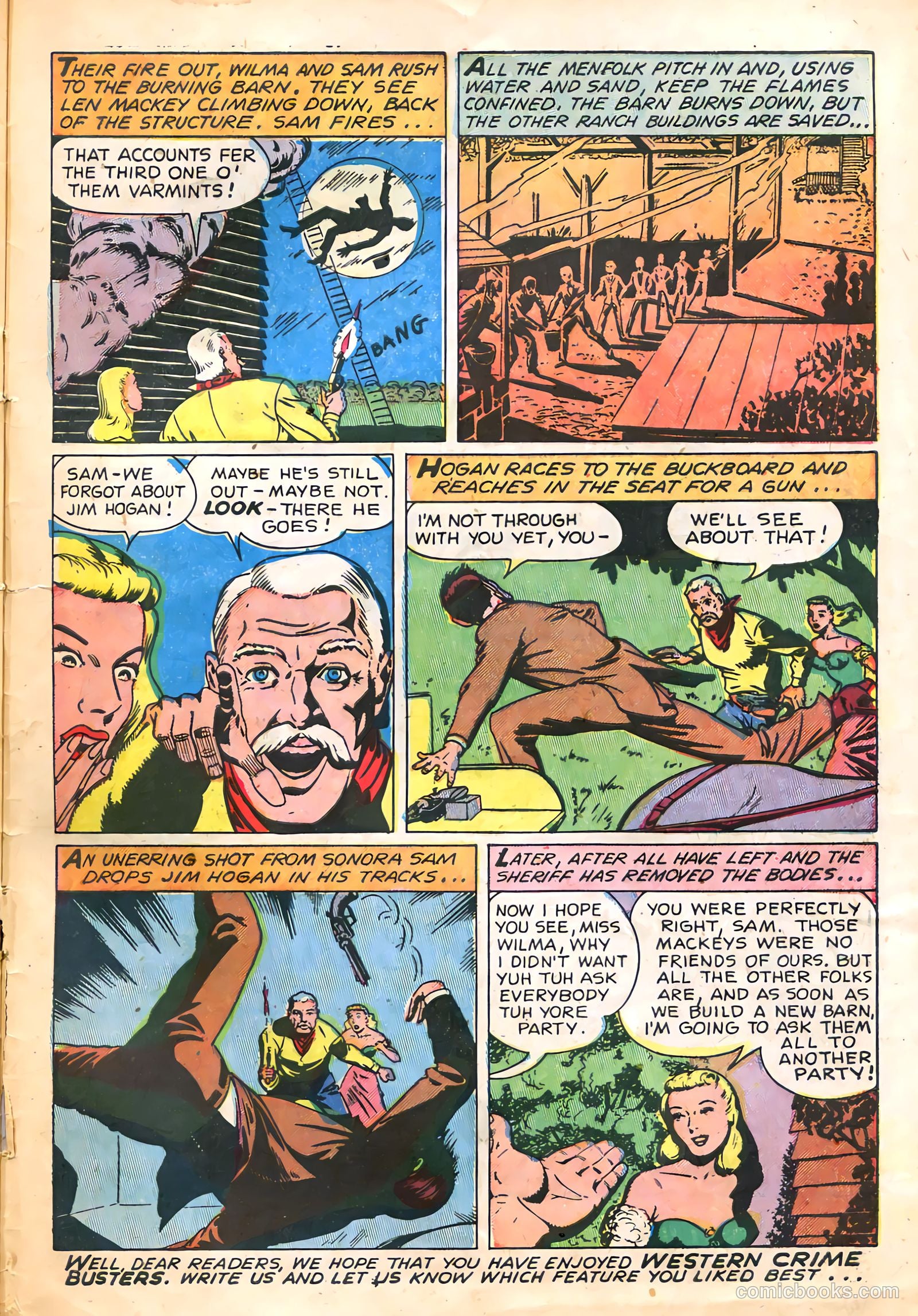 Western Crime Busters #7 — page 33 of 36