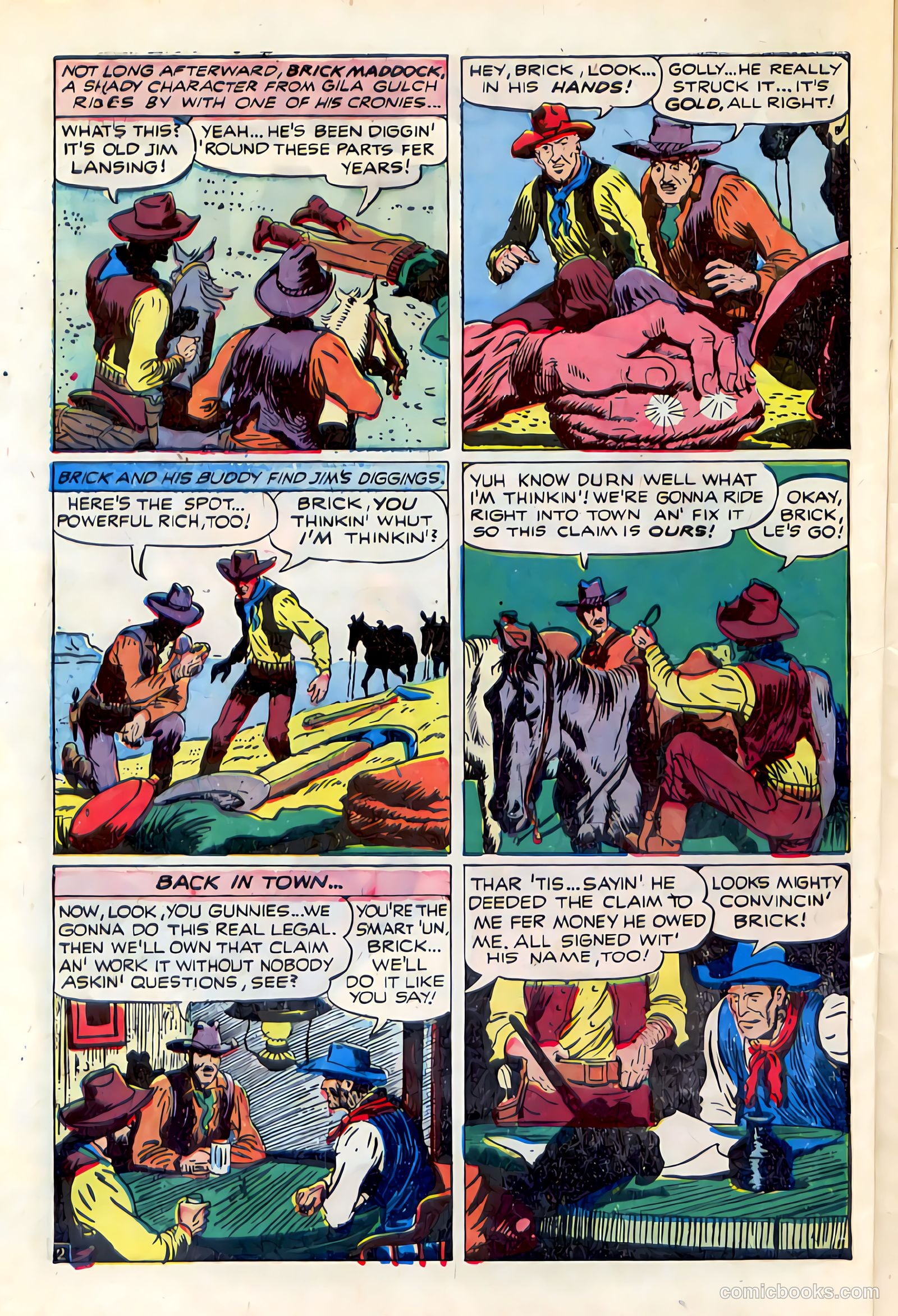 Western Crime Busters #8 — page 4 of 36