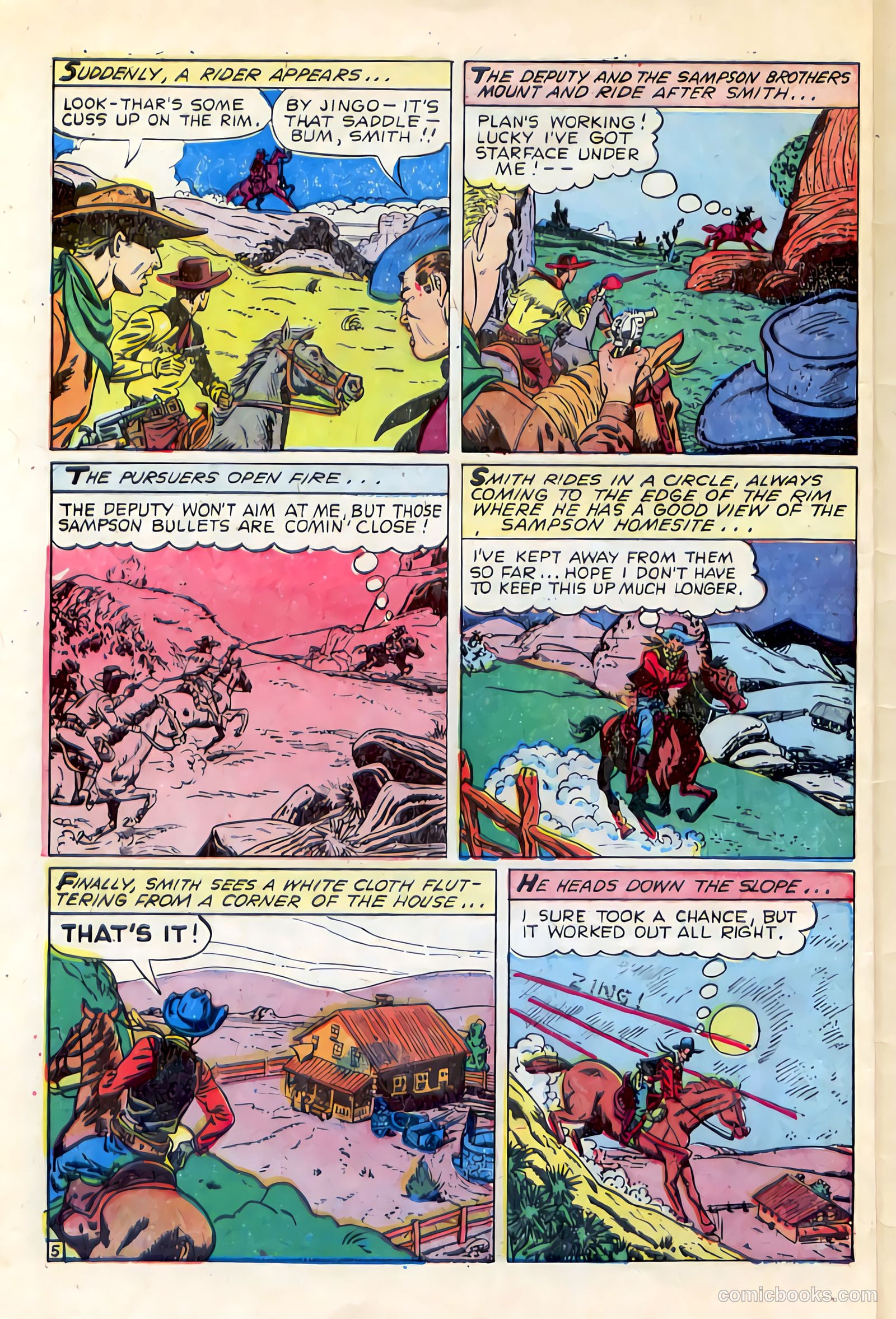 Western Crime Busters #8 — page 32 of 36