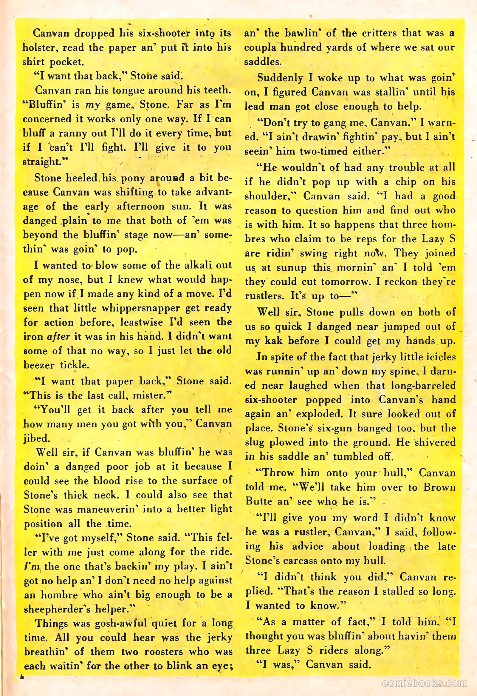 Western Crime Busters #9 — page 27 of 36