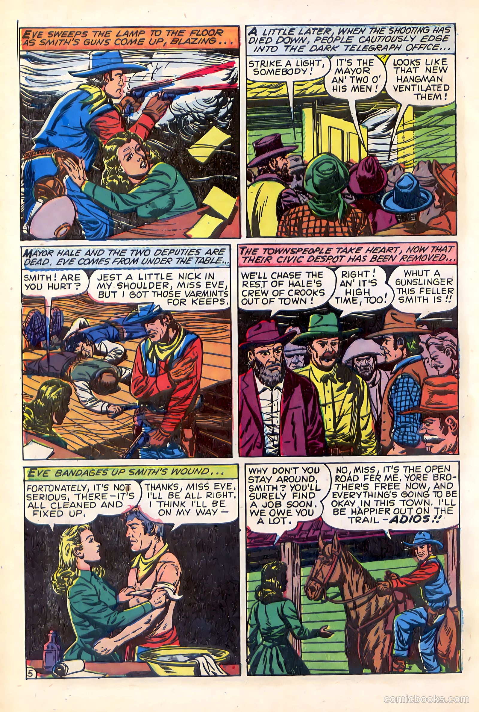 Western Crime Busters #9 — page 32 of 36