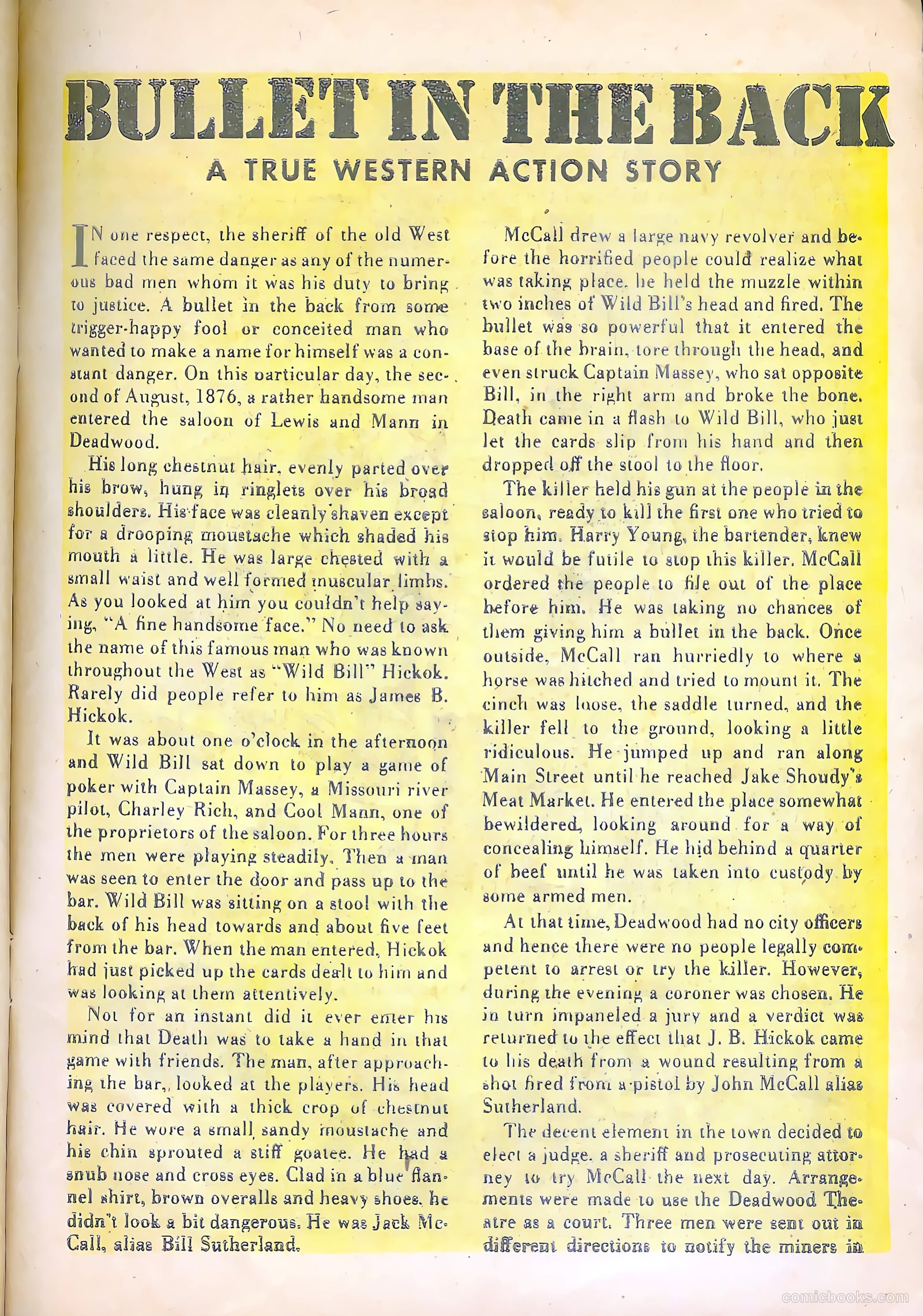Western Crime Cases #9 — page 15 of 36