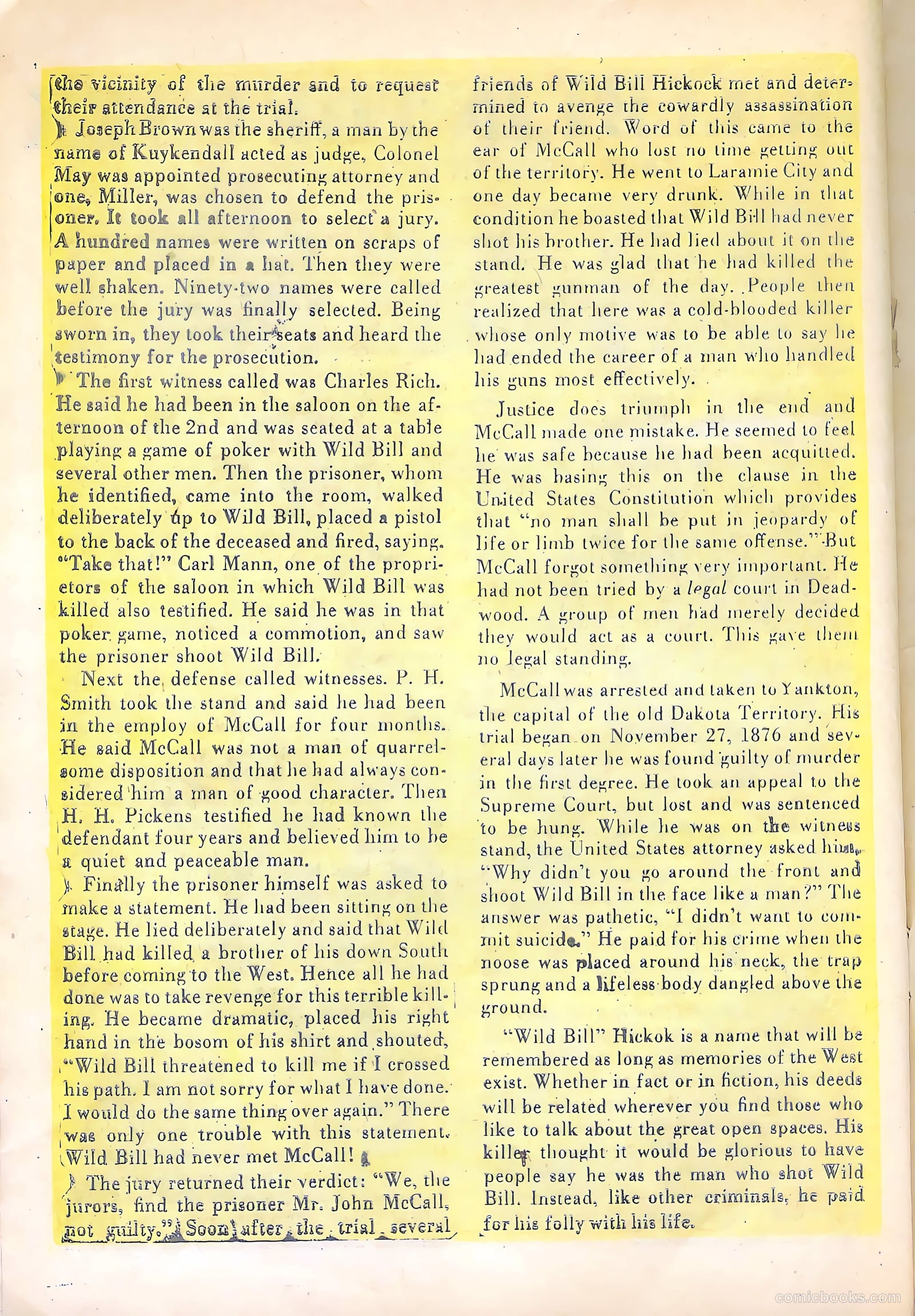 Western Crime Cases #9 — page 16 of 36
