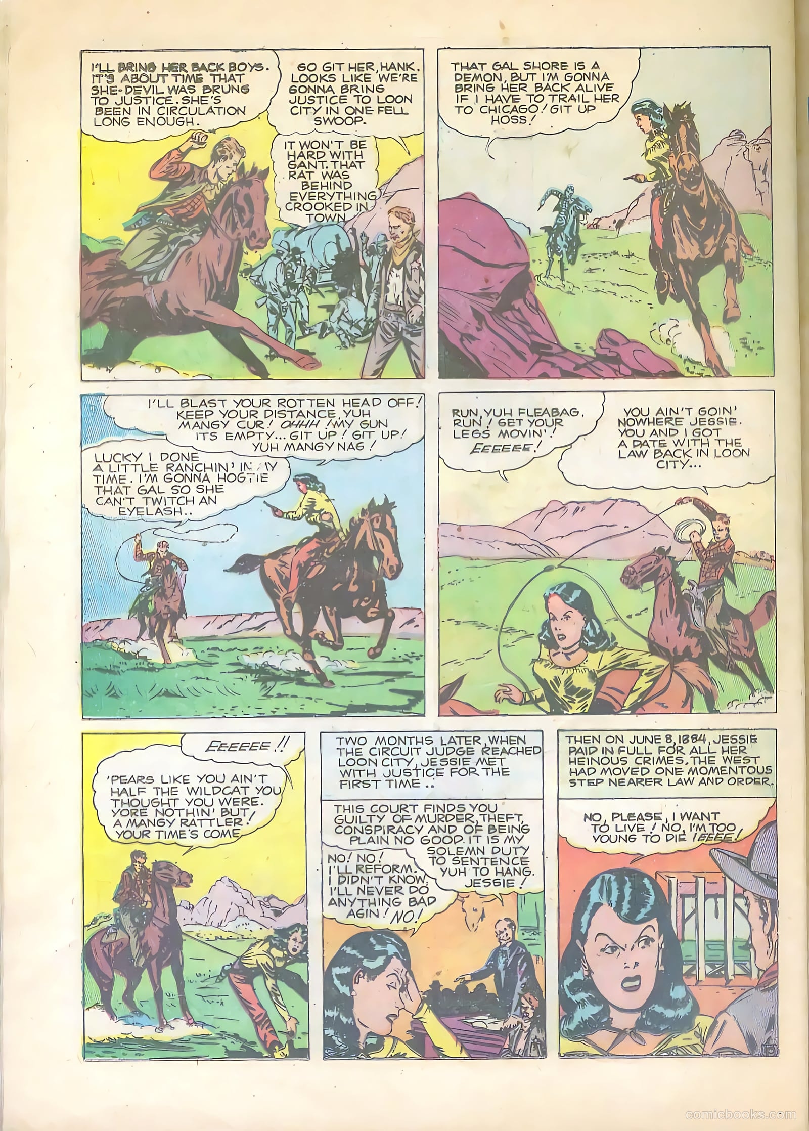 Western Crime Cases #9 — page 32 of 36