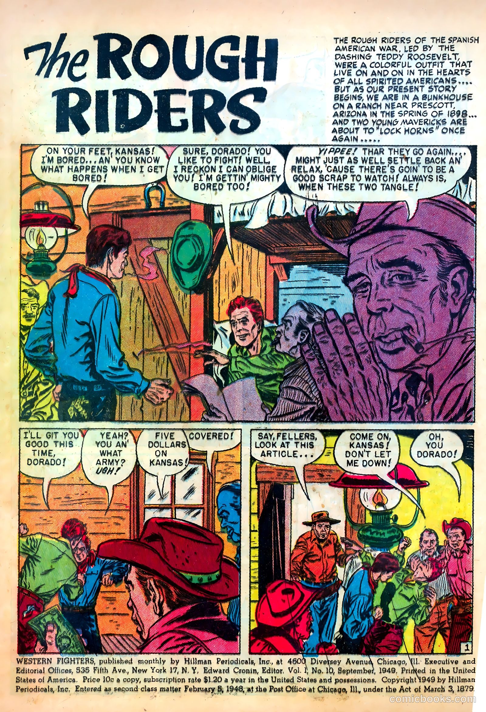 Western Fighters #10 — page 3 of 52