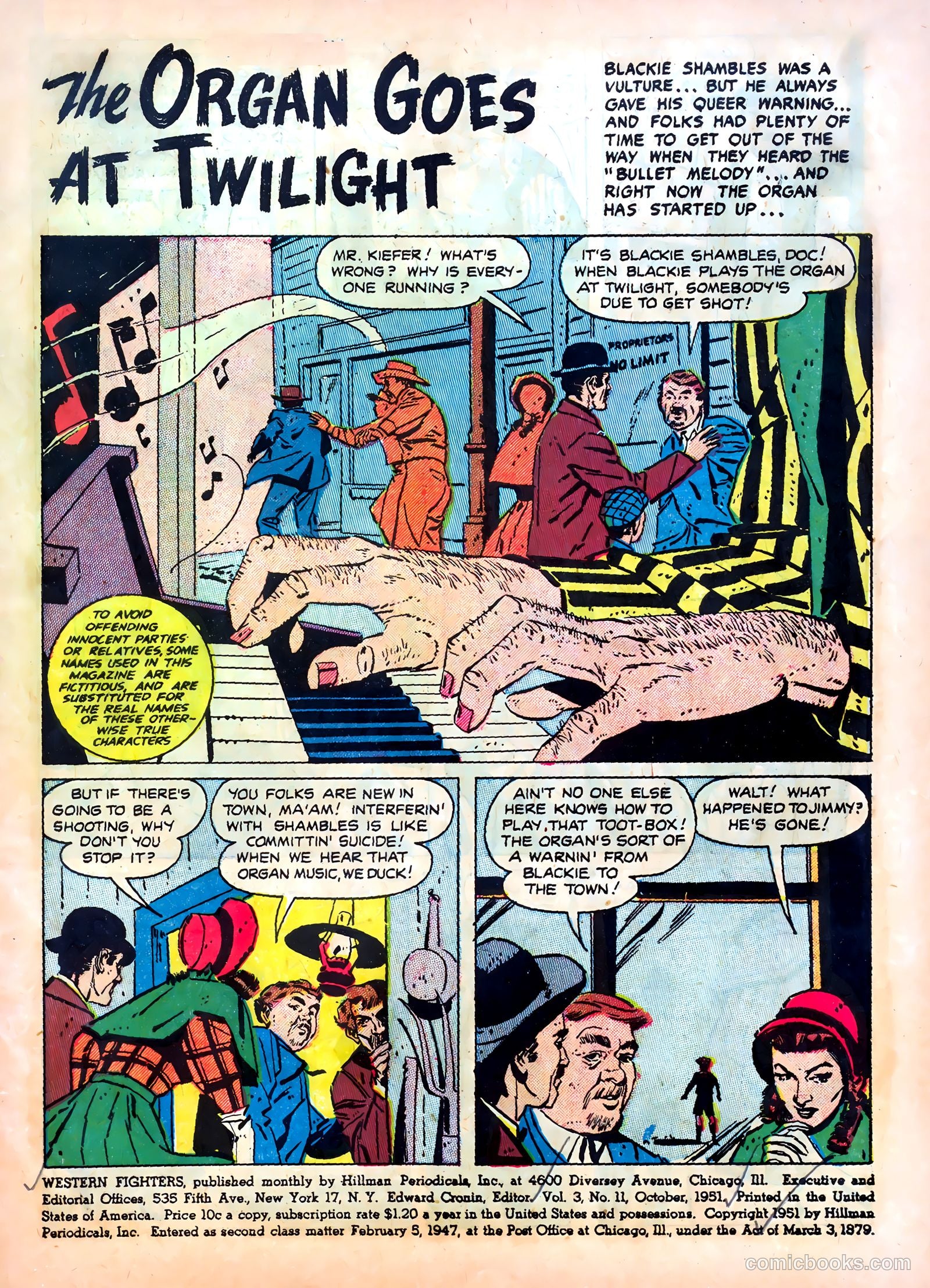 Western Fighters #11 — page 3 of 52